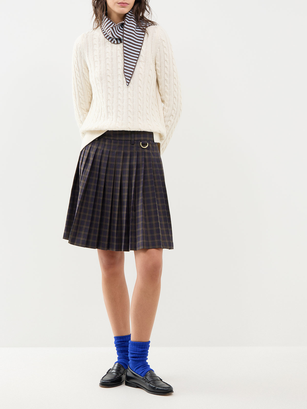 Carville Mini Skirt – Shadow Classic Tartan