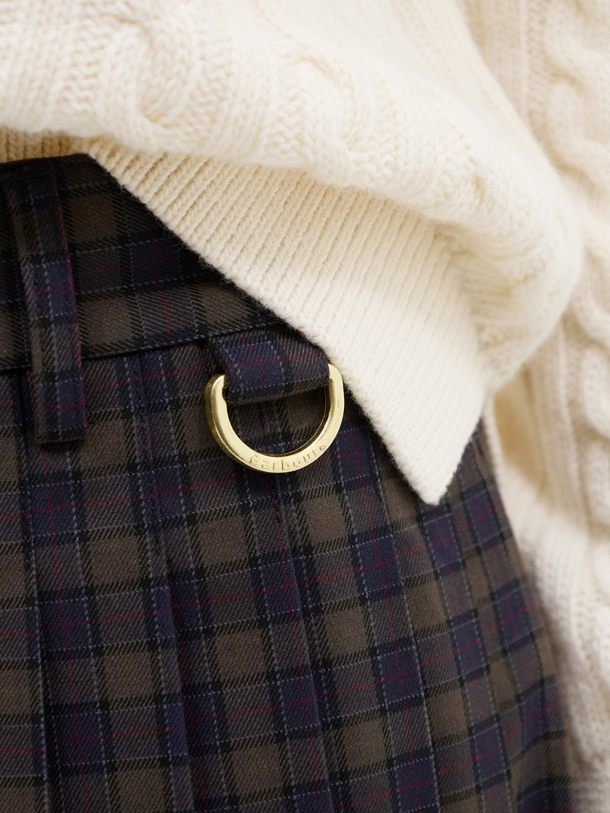 Carville Mini Skirt – Shadow Classic Tartan