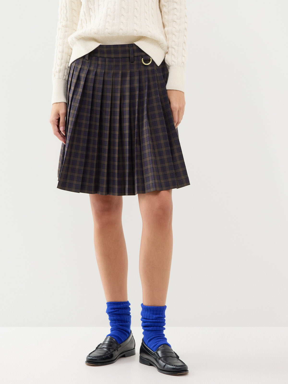 Carville Mini Skirt – Shadow Classic Tartan
