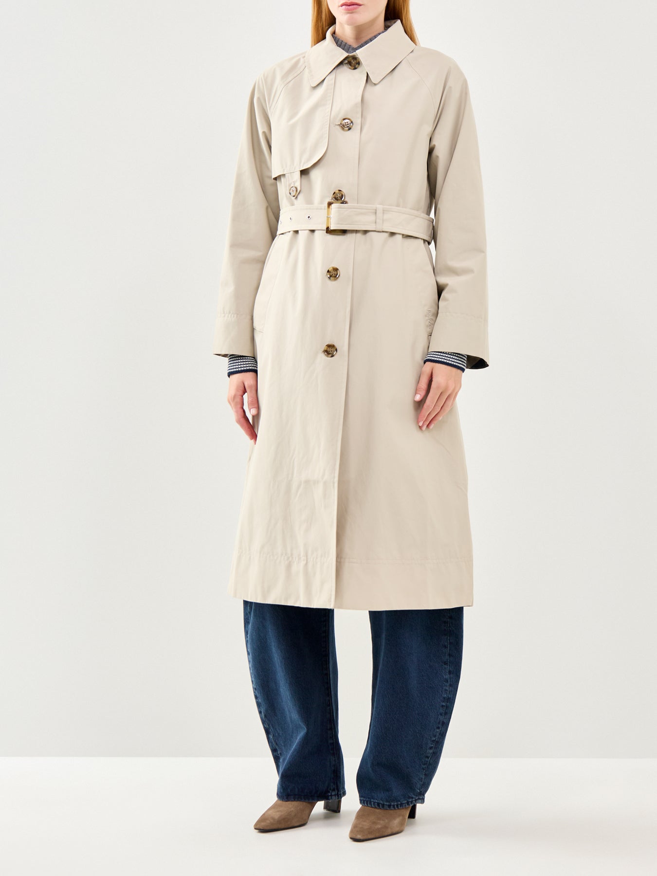 Barbour Antonella Showerproof Jacket Cream