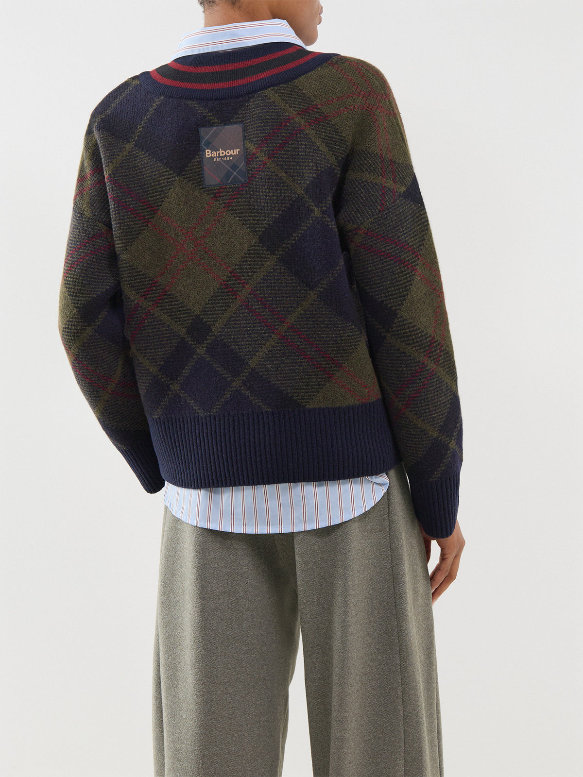 Wool Shae Knitted V-Neck Jumper
