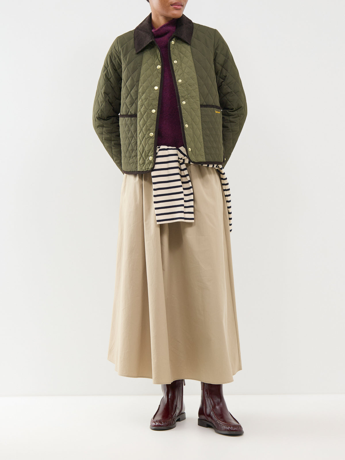 Wool Blend Ainsdale Quilted Jacket