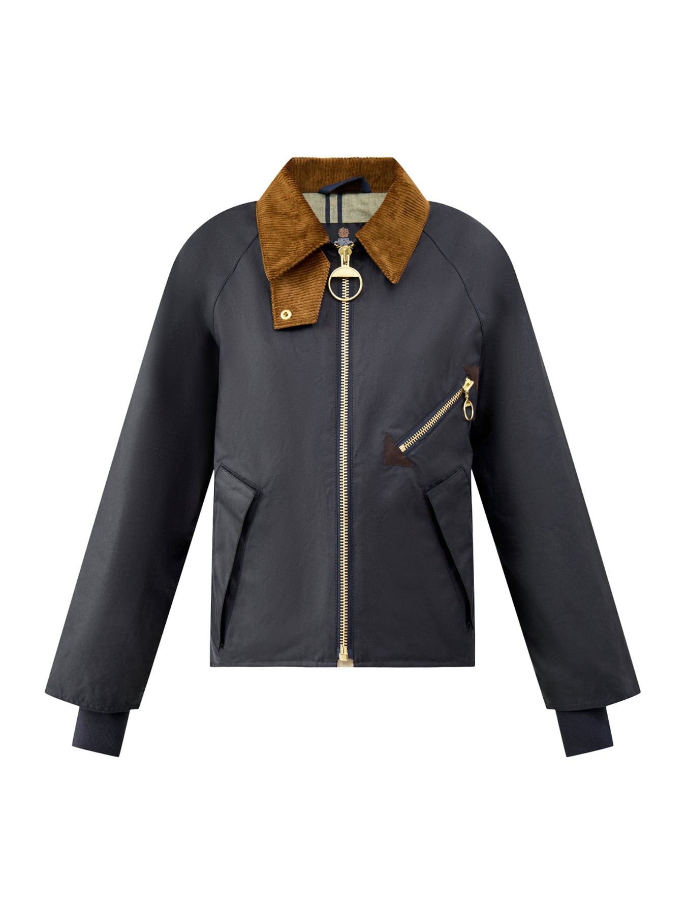 Barbour Arlene Wax Jacket Navy