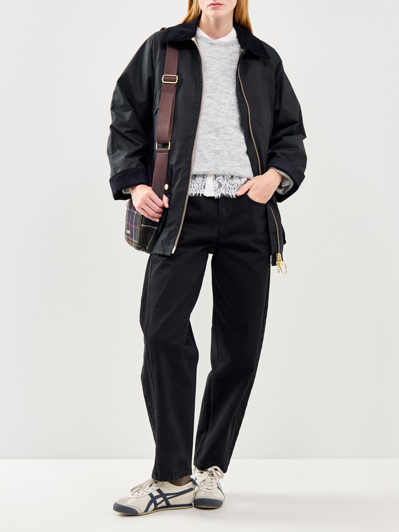 Barbour Treeton Wax Jacket Black