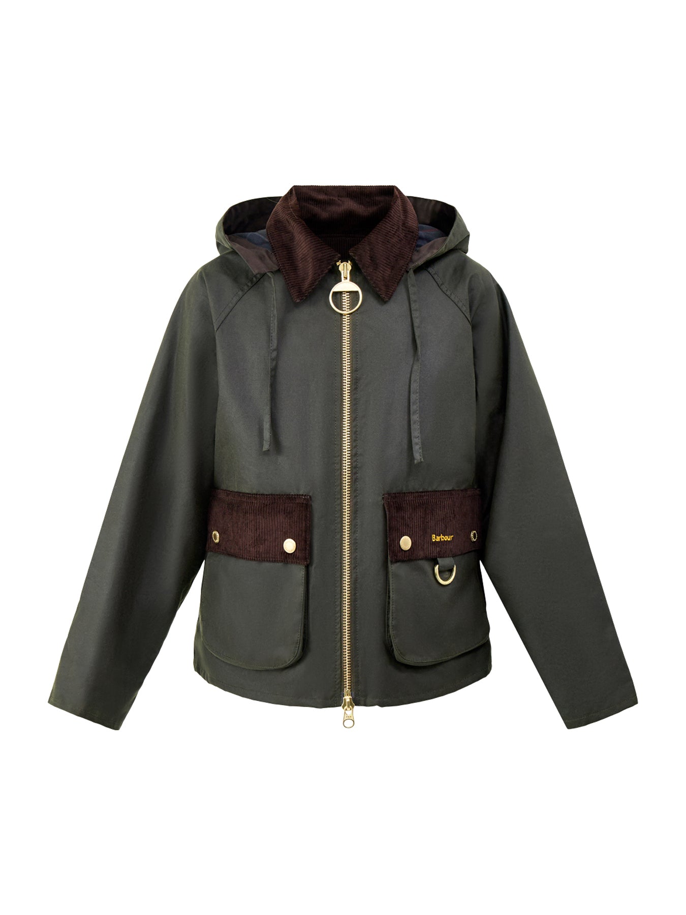 Barbour Carville Wax Jacket Fern
