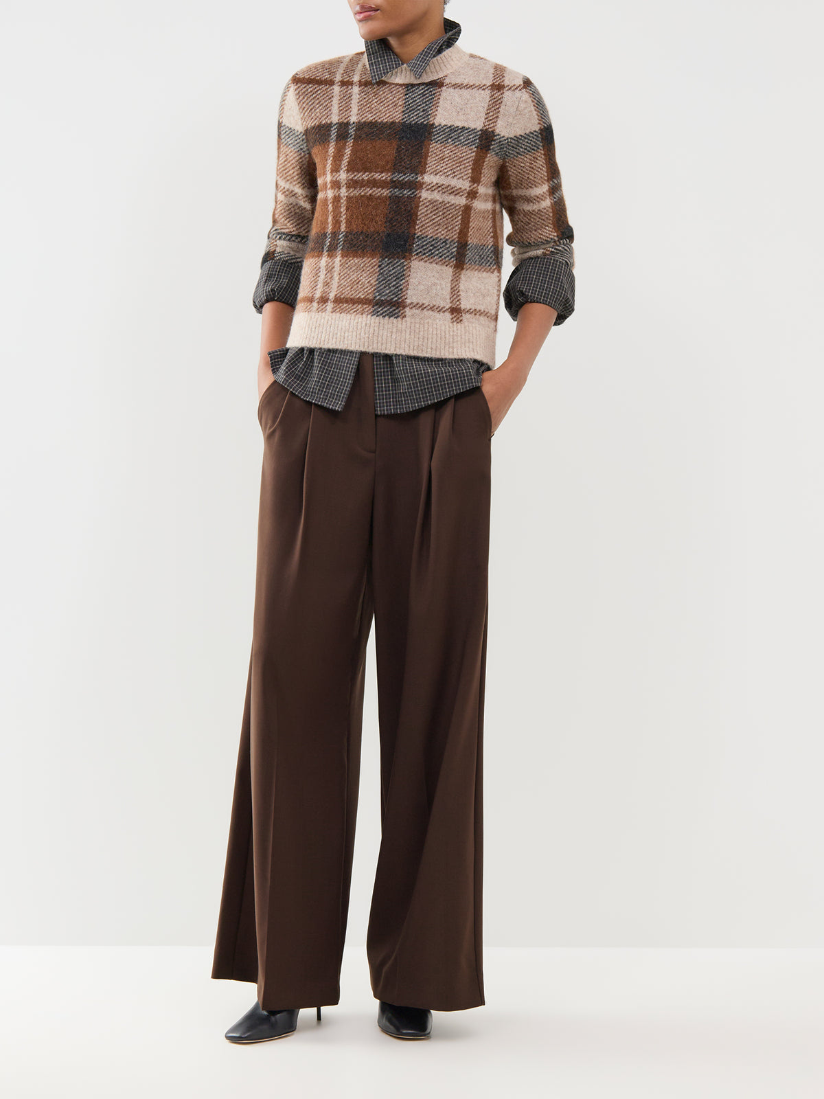 Alpaca & Wool Blend Glendyn Knitted Jumper