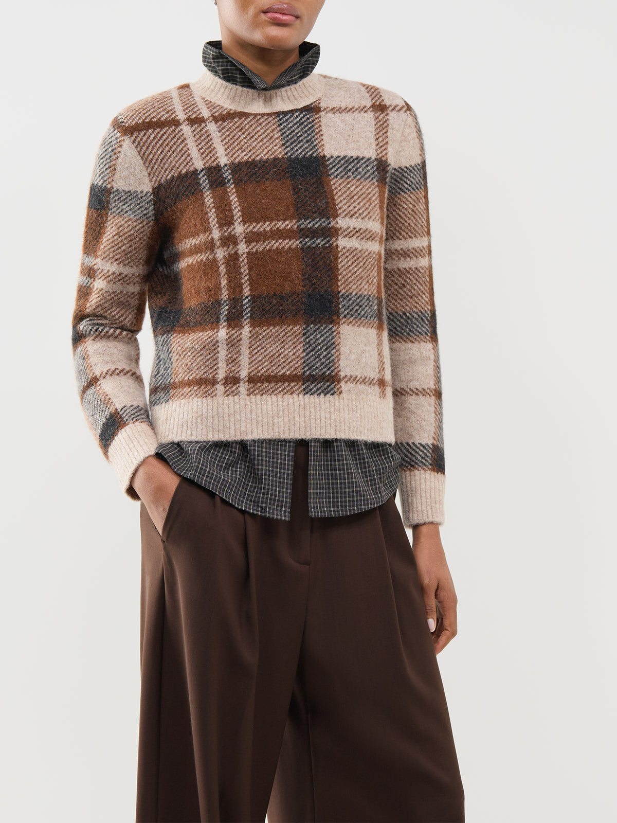 Alpaca & Wool Blend Glendyn Knitted Jumper