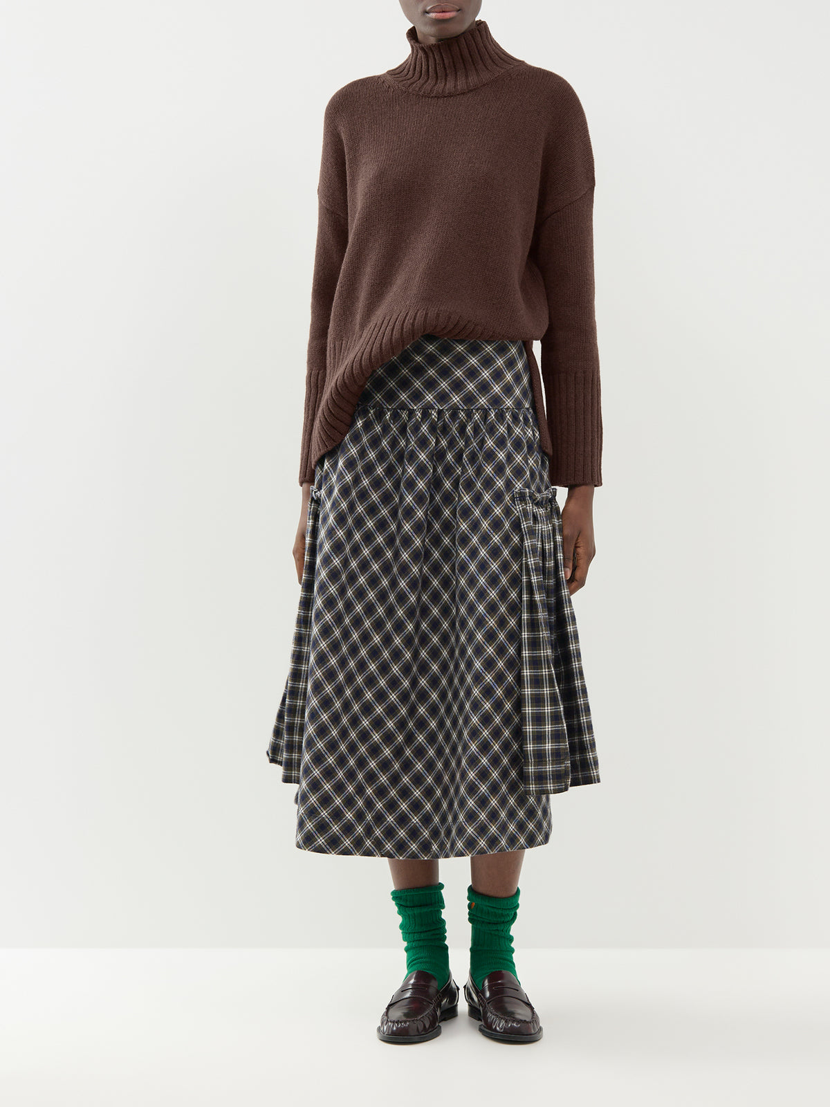 Cotton & Wool Blend May Knitted Jumper - Rustic