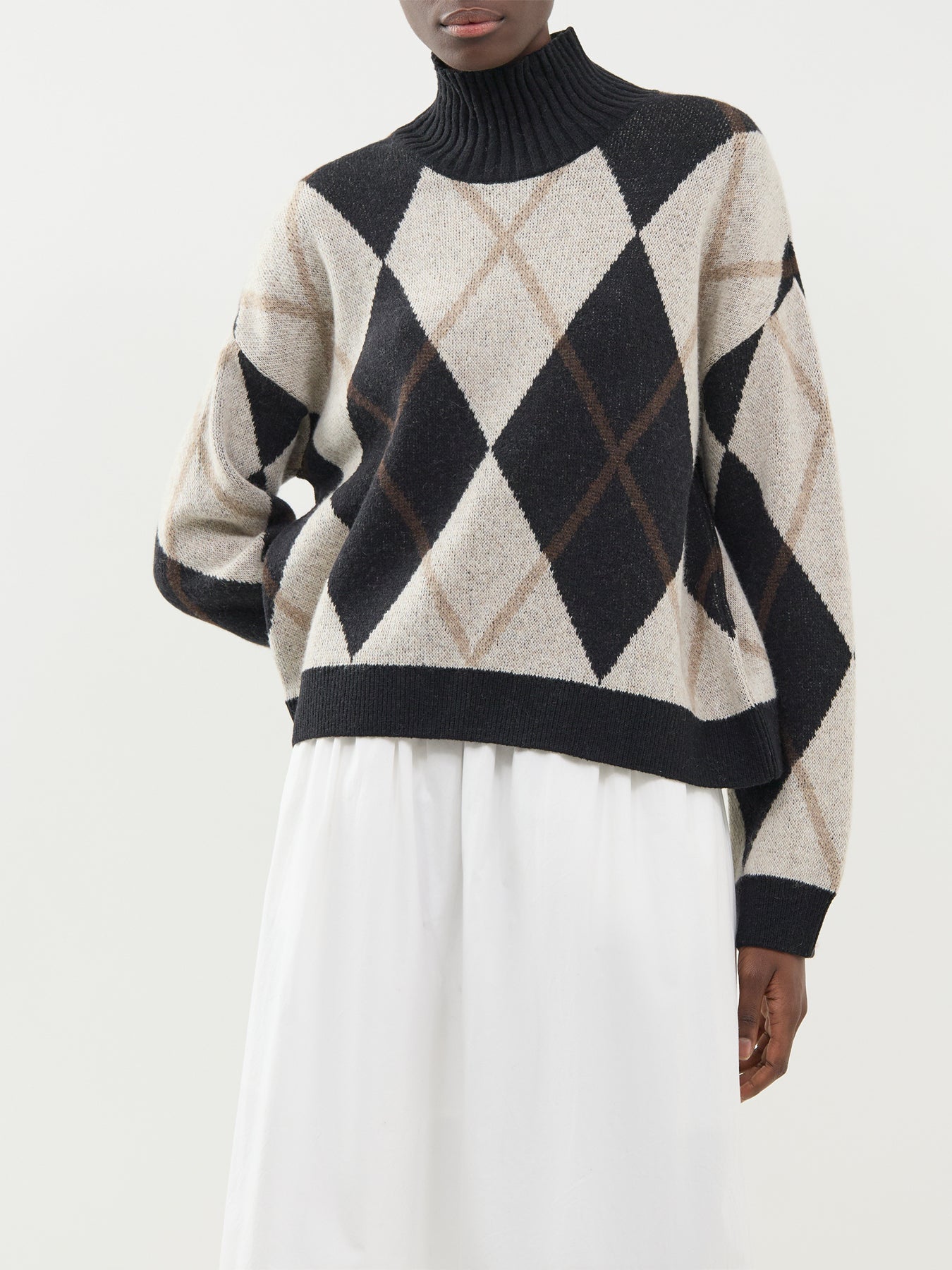 Wool Blend Marlow Knitted Jumper