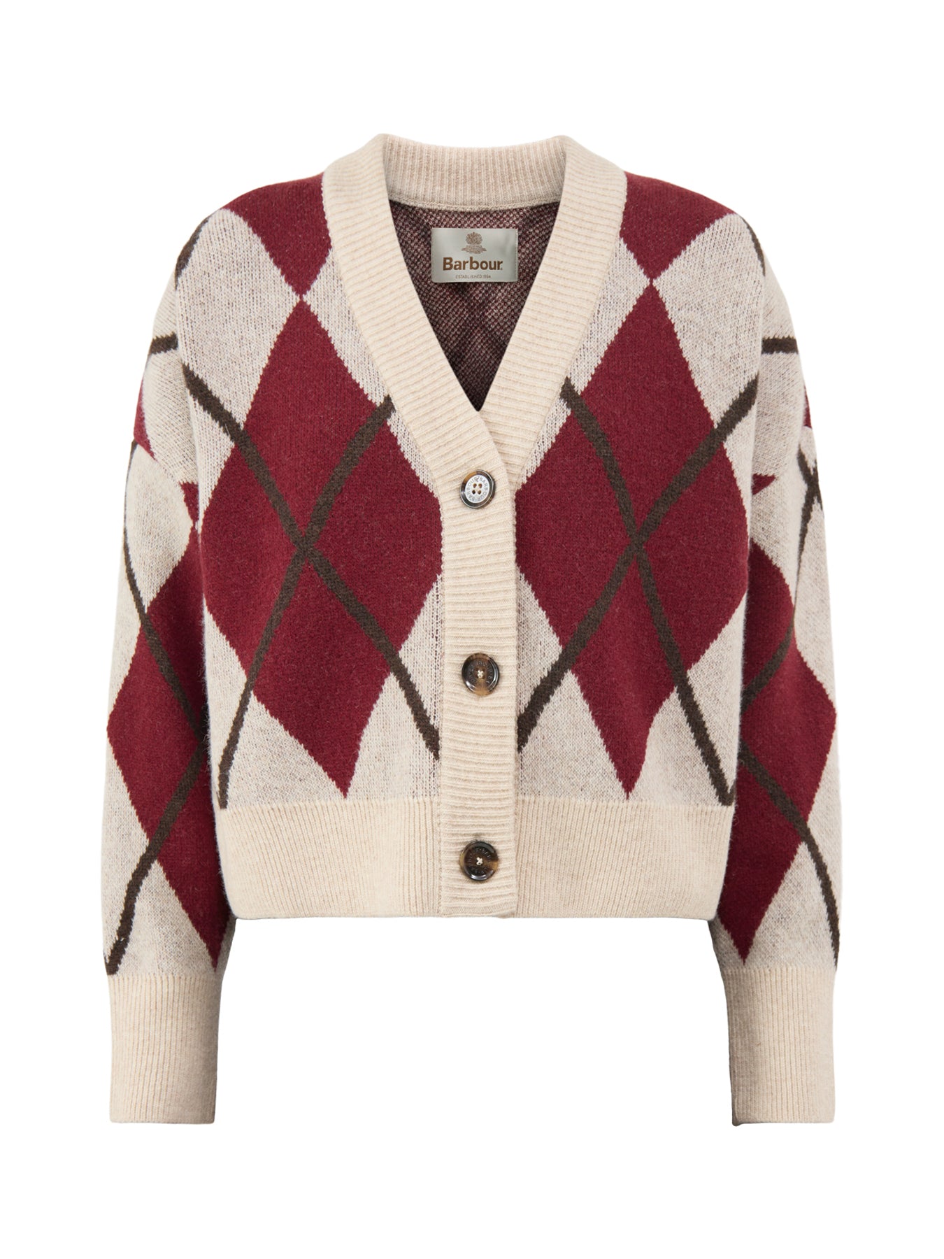 Wool Blend Harleigh Knitted Cardigan