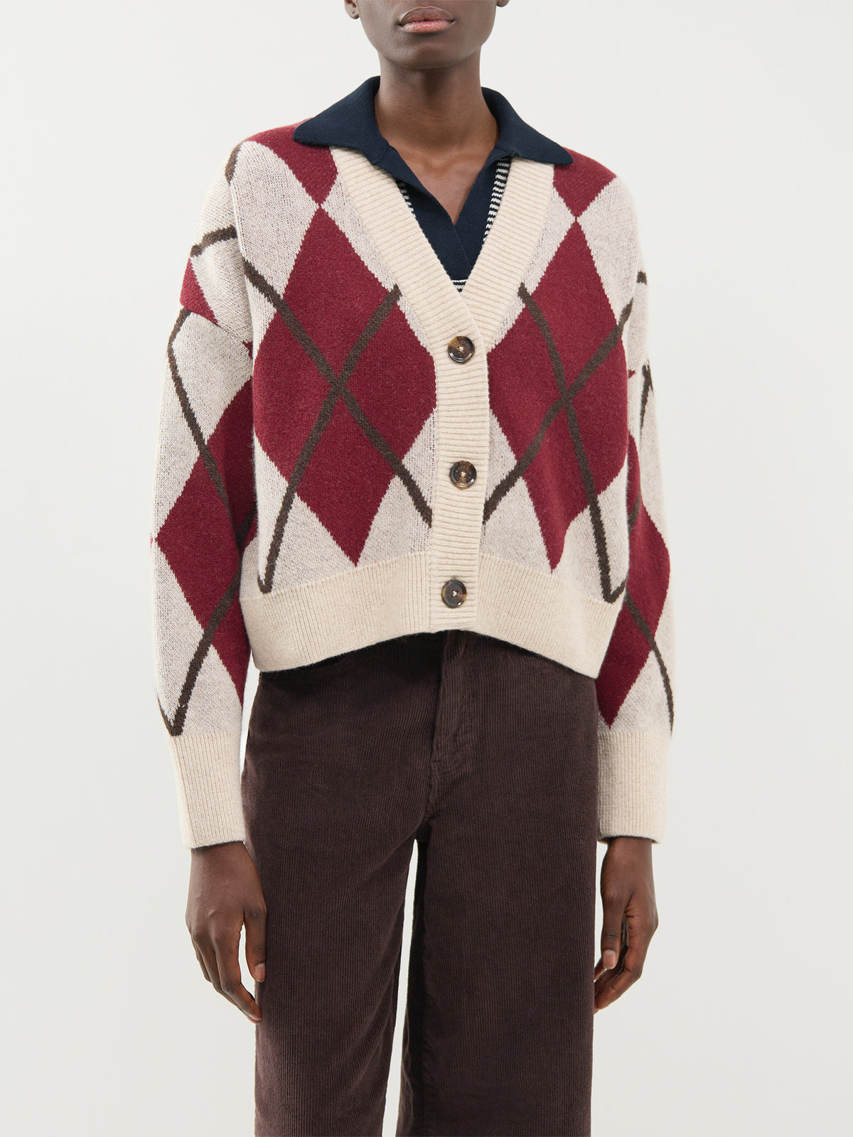 Wool Blend Harleigh Knitted Cardigan