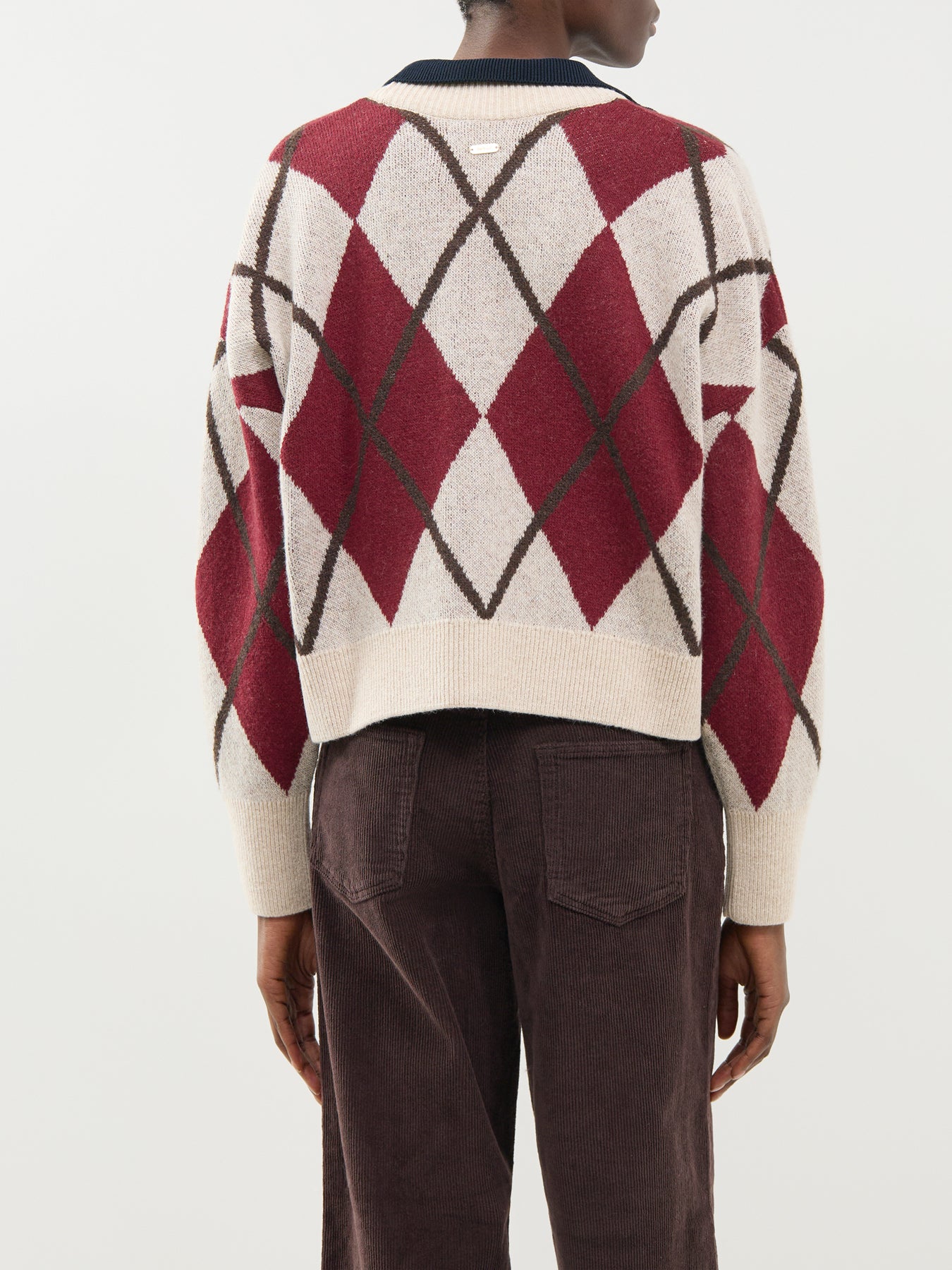 Wool Blend Harleigh Knitted Cardigan