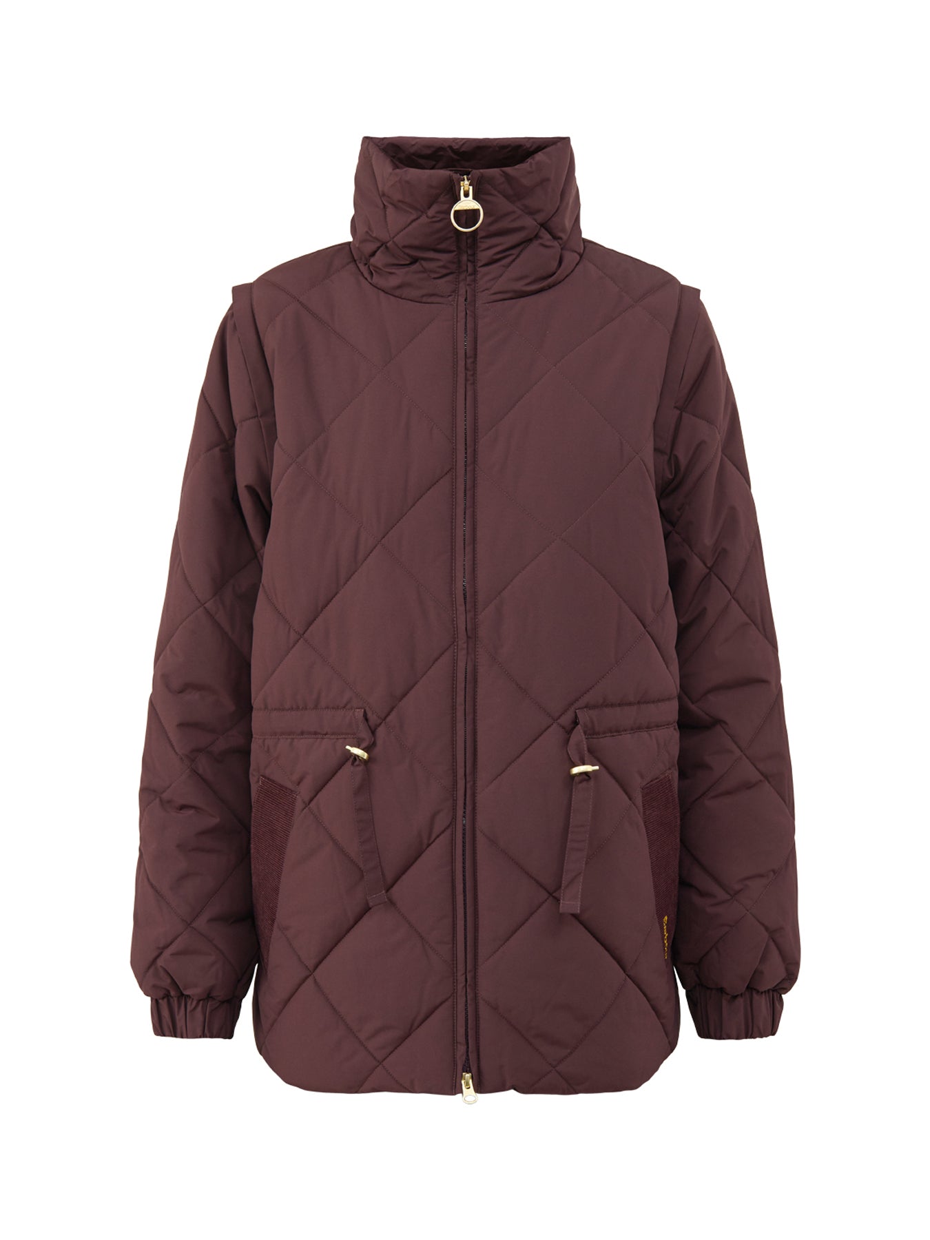 Tanfield Puffer Jacket - Fig / Muted