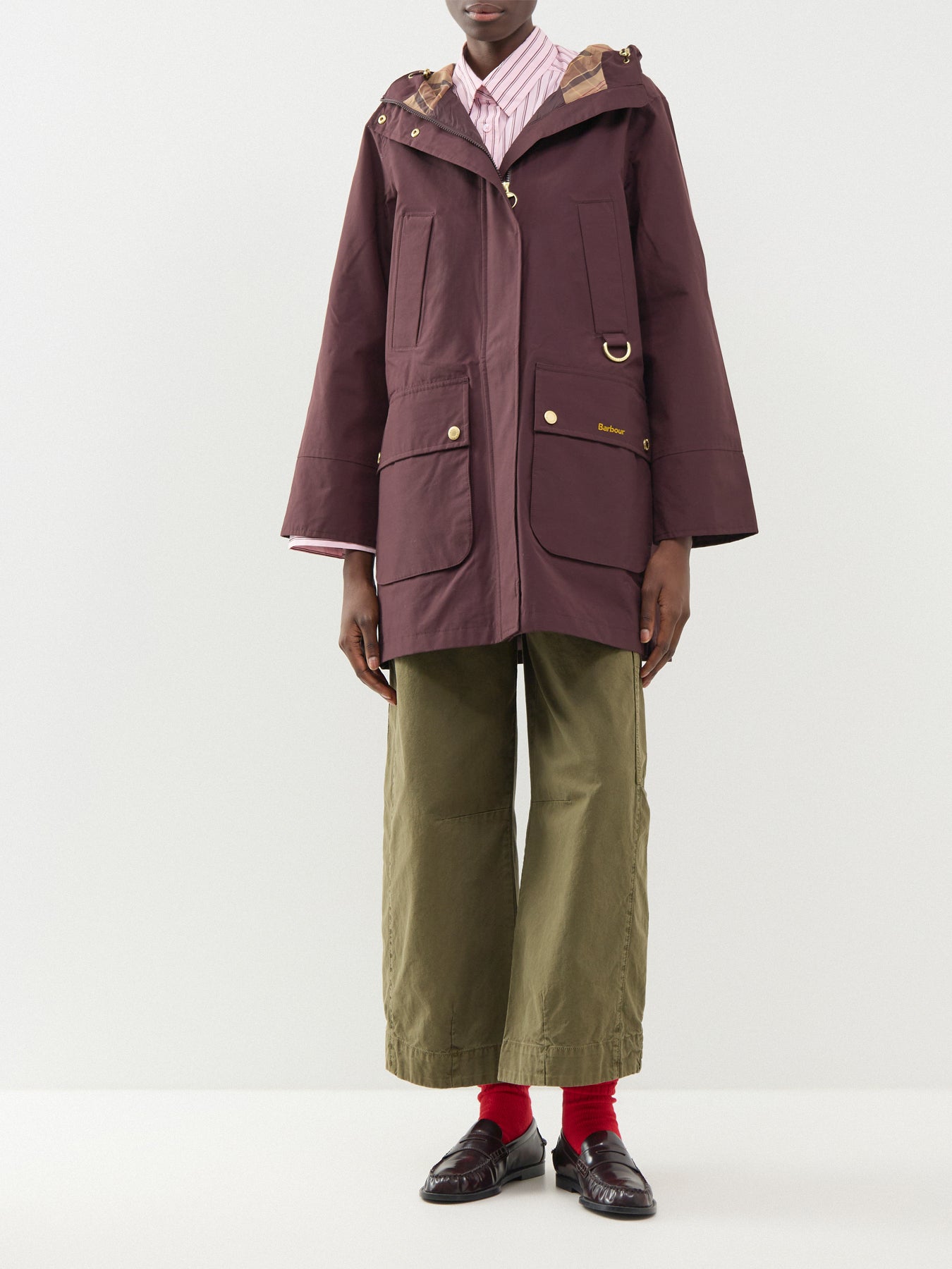 Rotsea Waterproof Jacket - Fig / Muted