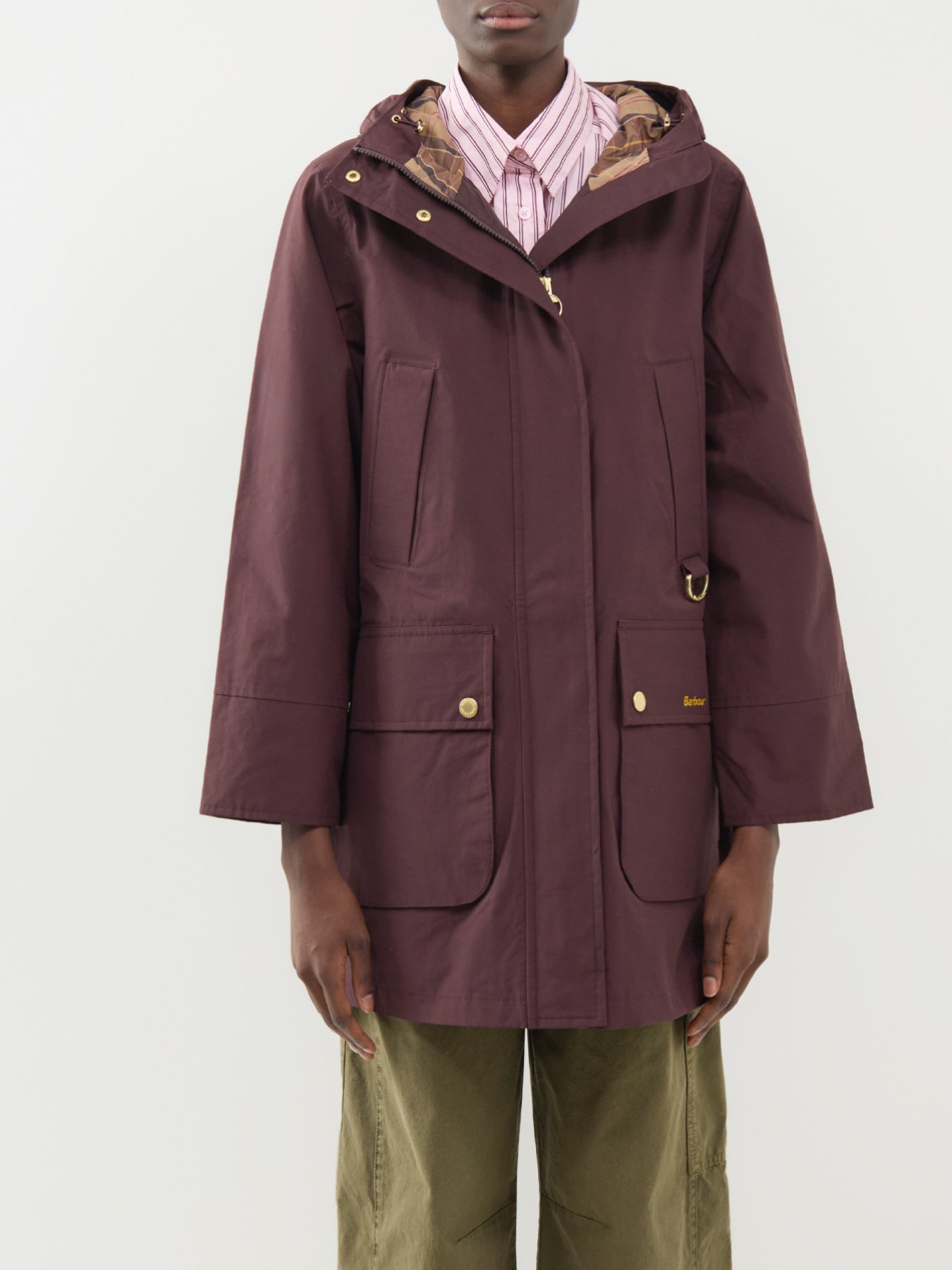 Rotsea Waterproof Jacket - Fig / Muted