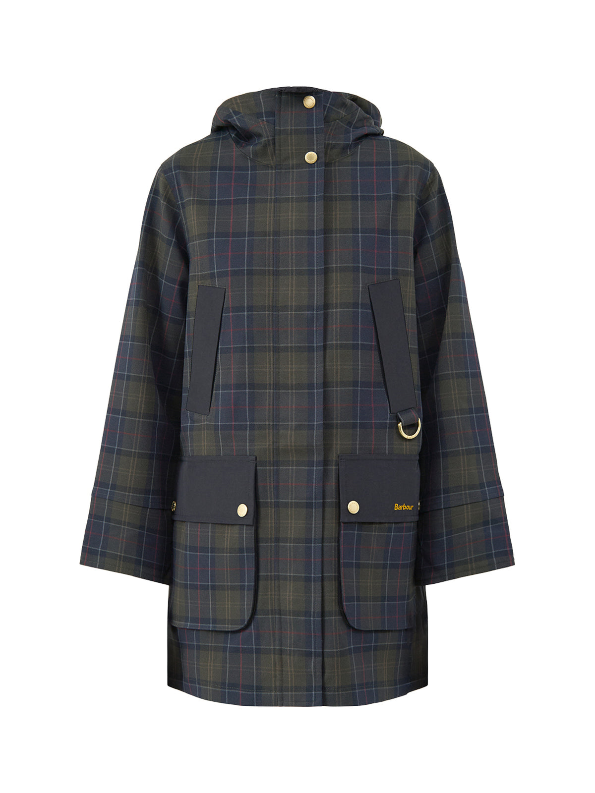 Checked Rotsea Waterproof Jacket - Shadow Classic Tartan