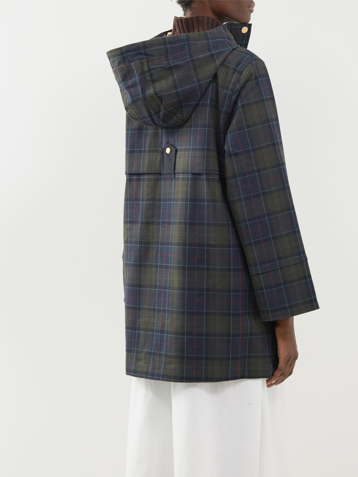 Checked Rotsea Waterproof Jacket - Shadow Classic Tartan