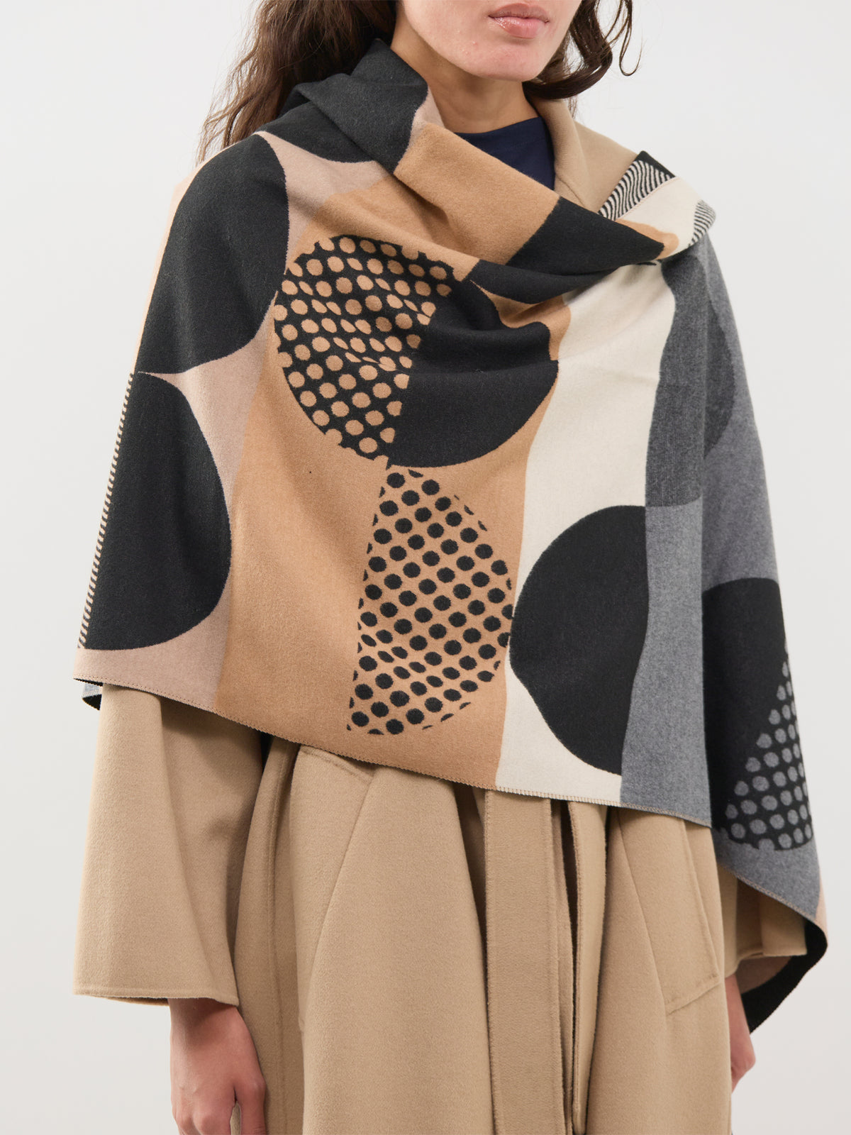 Bonnie Scarf - Black Multi