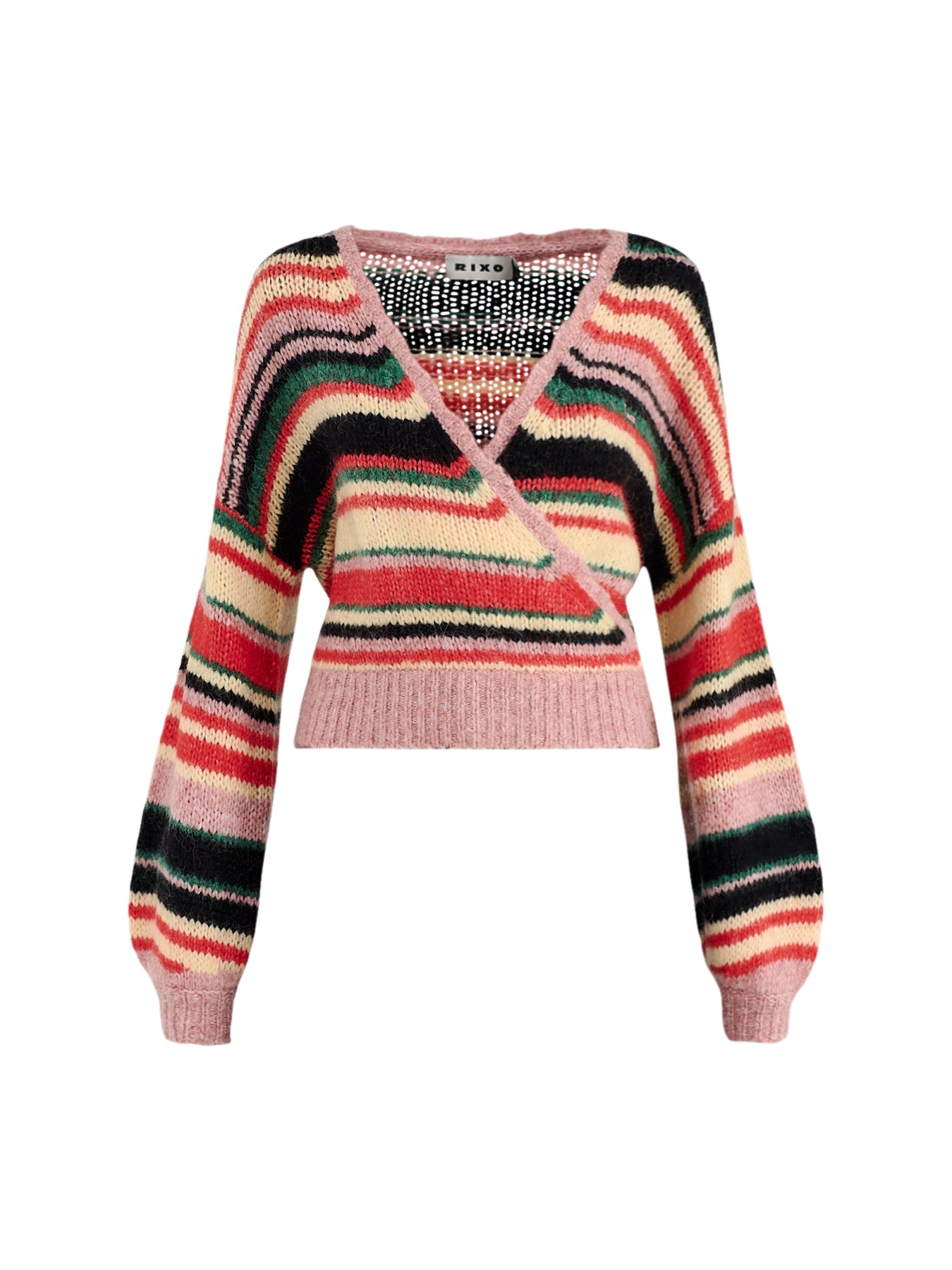 Cari Wool and Alpaca Blend V-Neck Jumper