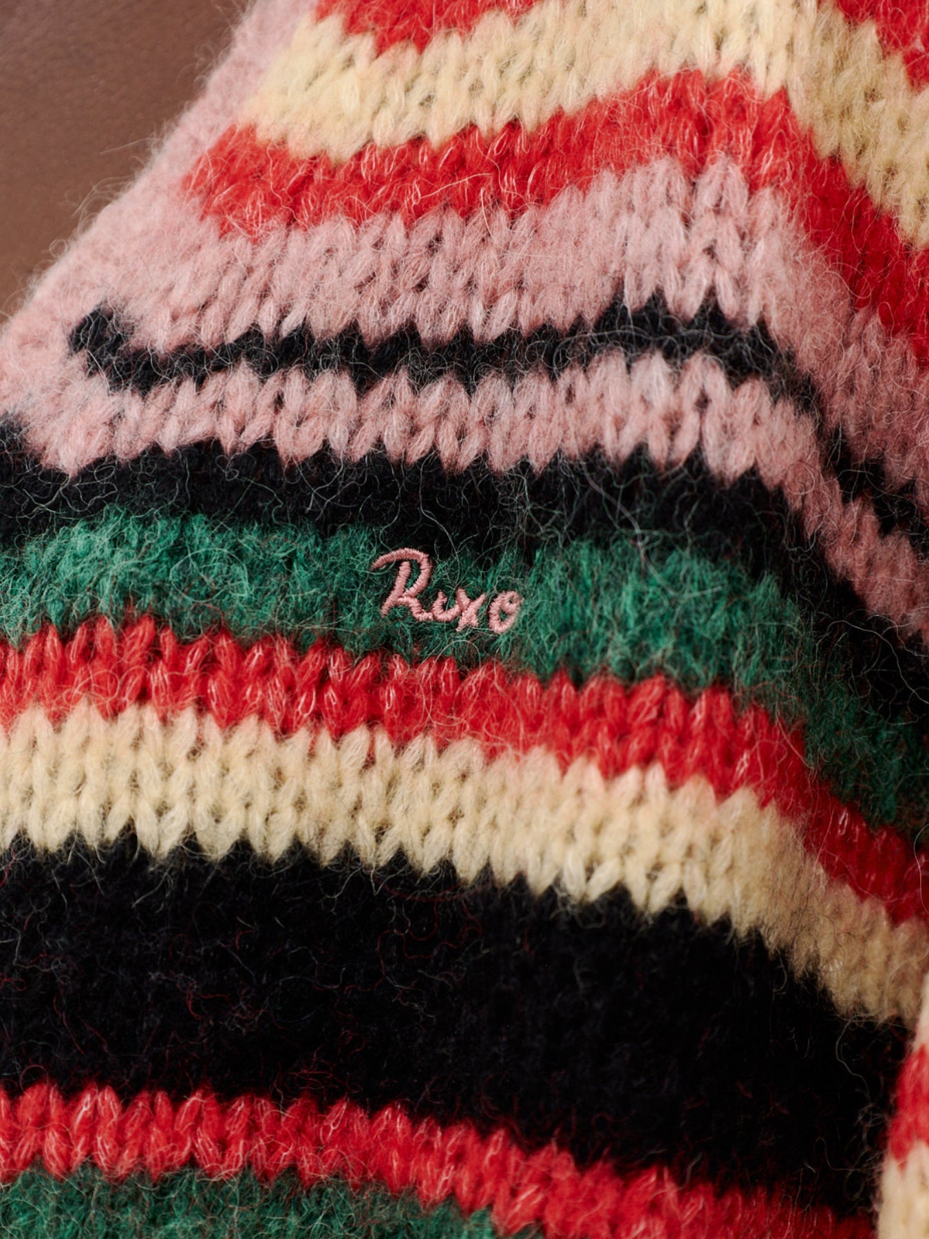 Cari Wool and Alpaca Blend V-Neck Jumper