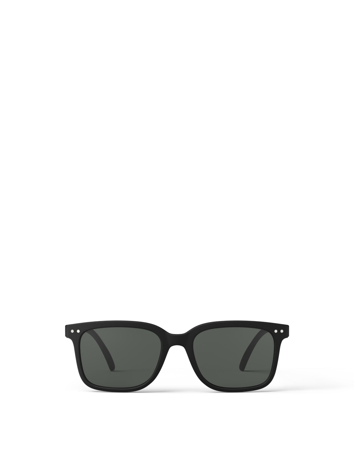 #L Square Sunglasses Black