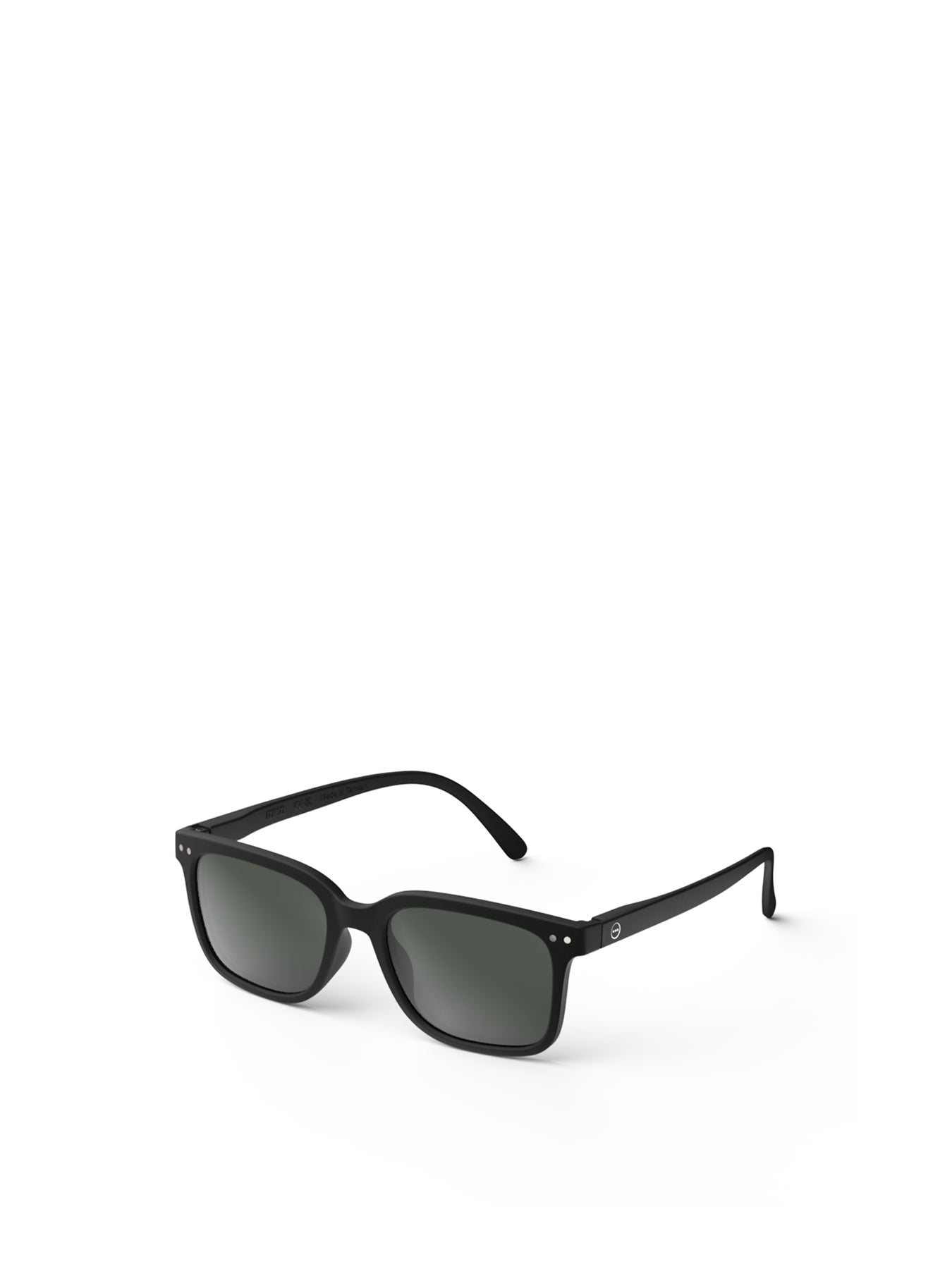 #L Square Sunglasses Black