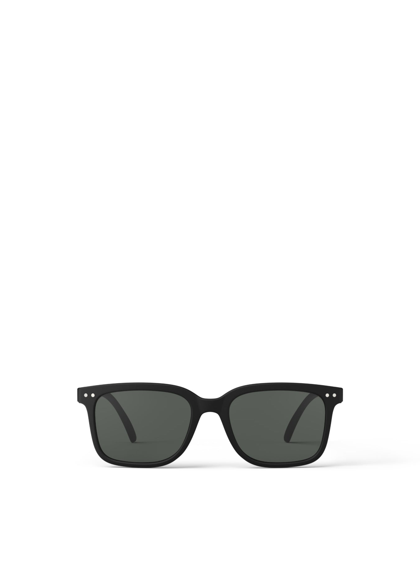 #L Square Sunglasses Black