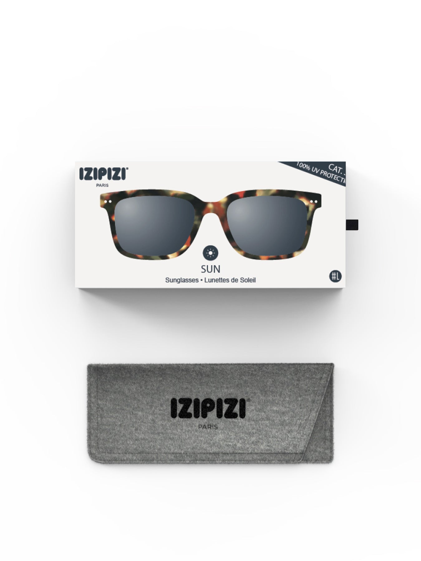 #L Square Sunglasses Tortoise