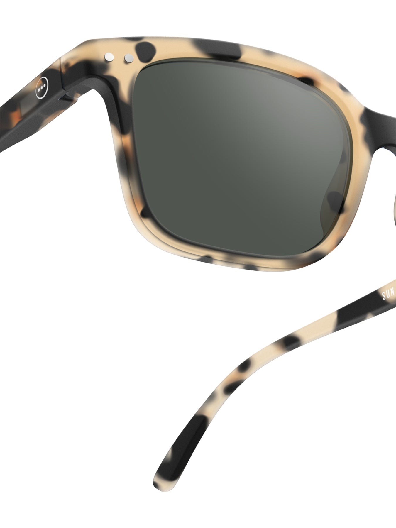 #L Square Sunglasses Light Tortoise