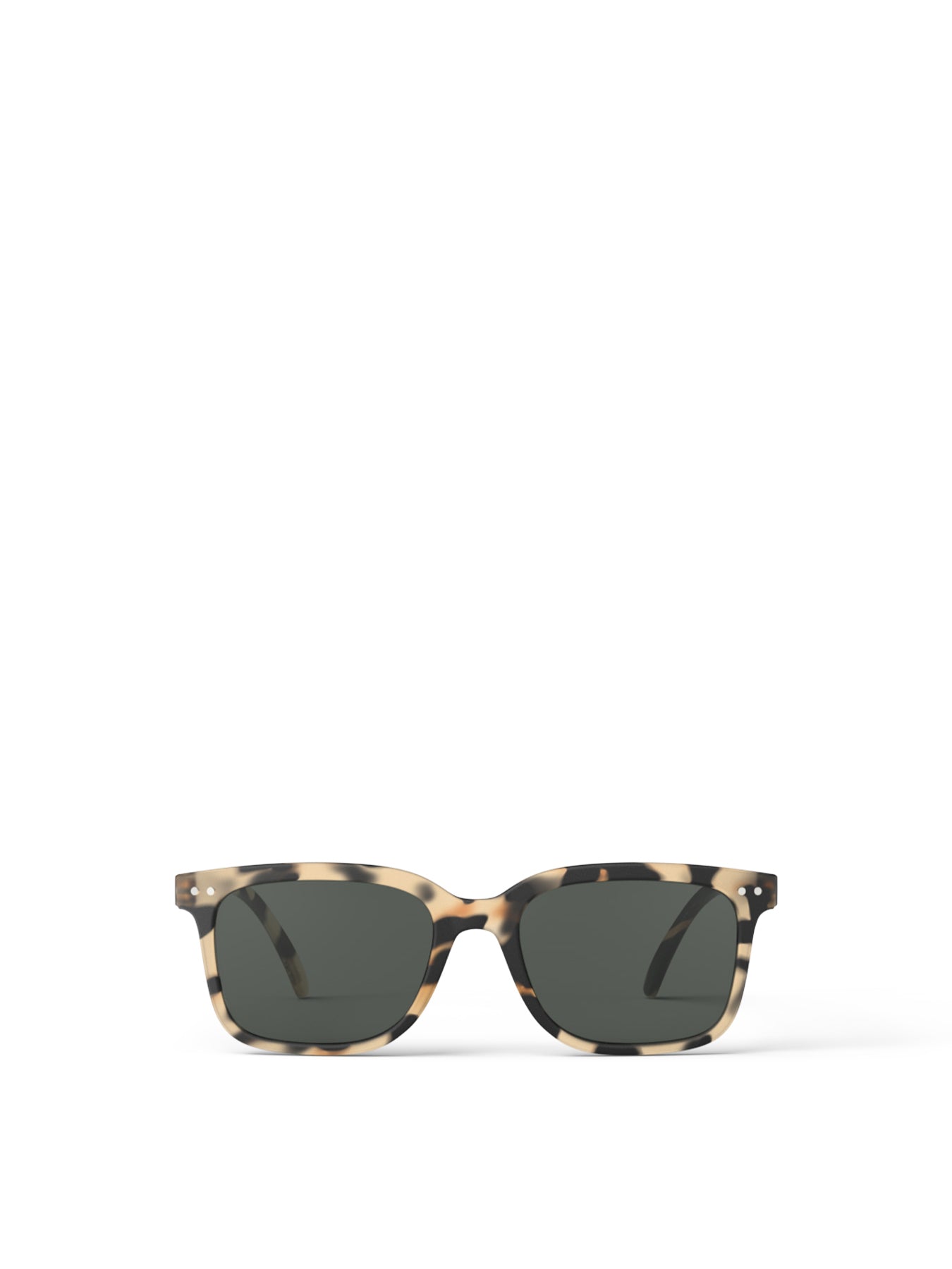 #L Square Sunglasses Light Tortoise