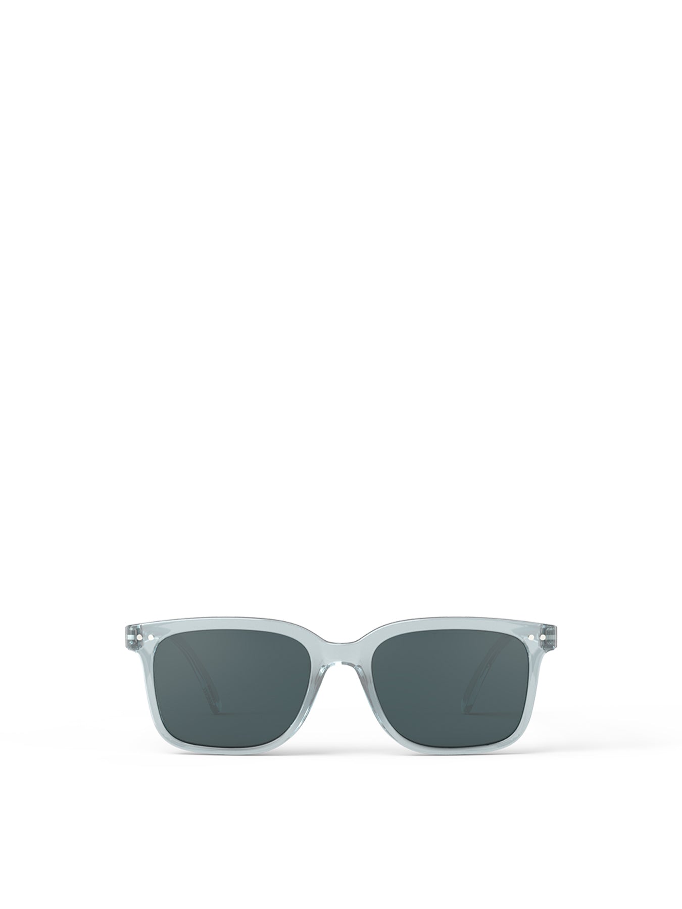 #L Square Sunglasses Frozen Blue