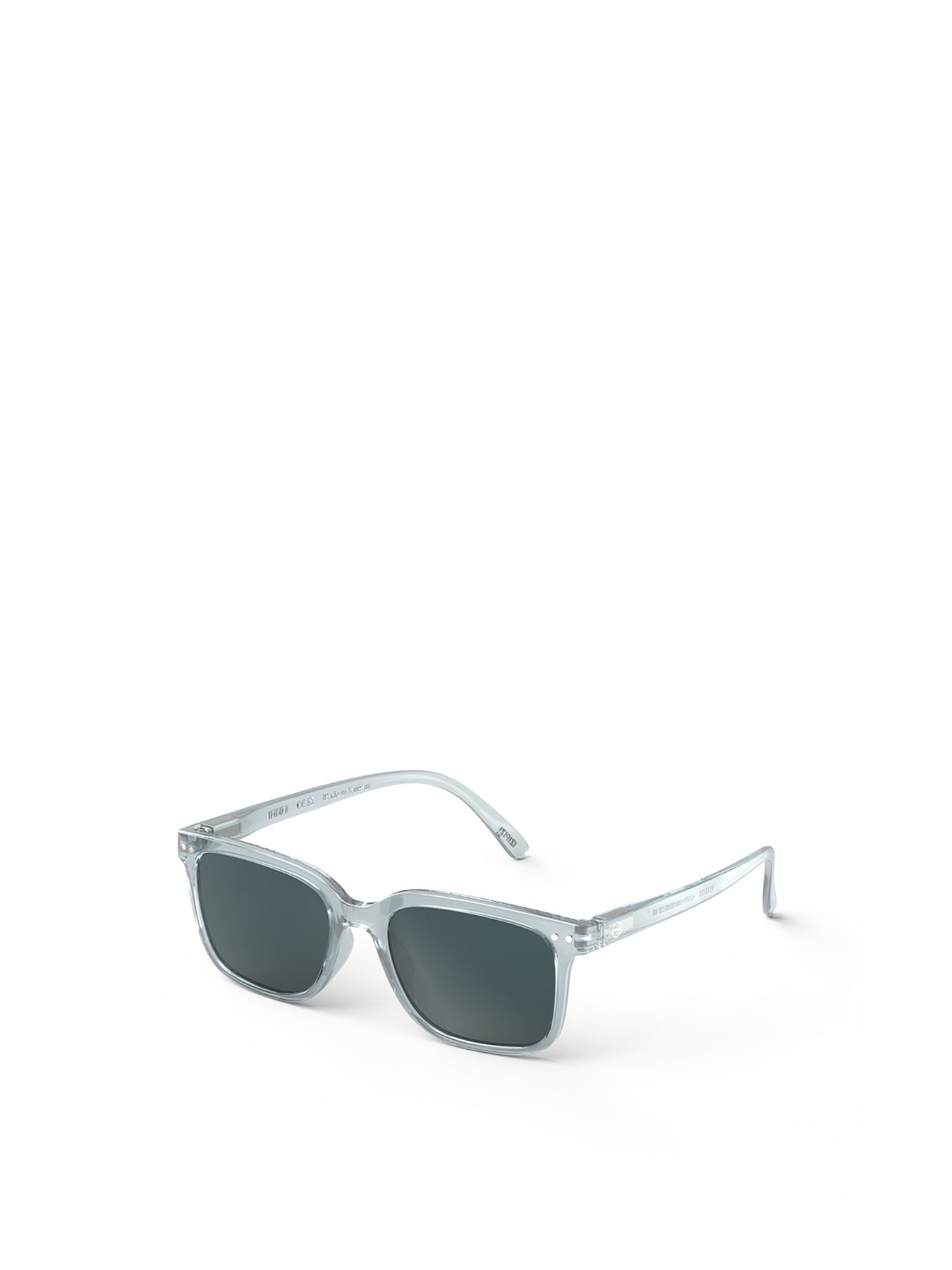 #L Square Sunglasses Frozen Blue