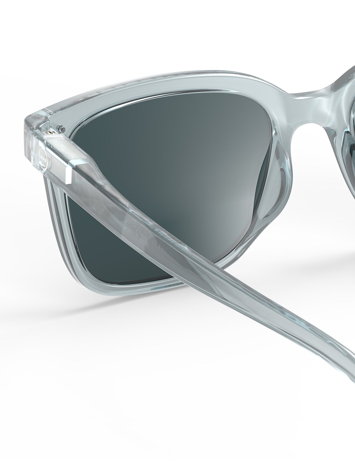 #L Square Sunglasses Frozen Blue