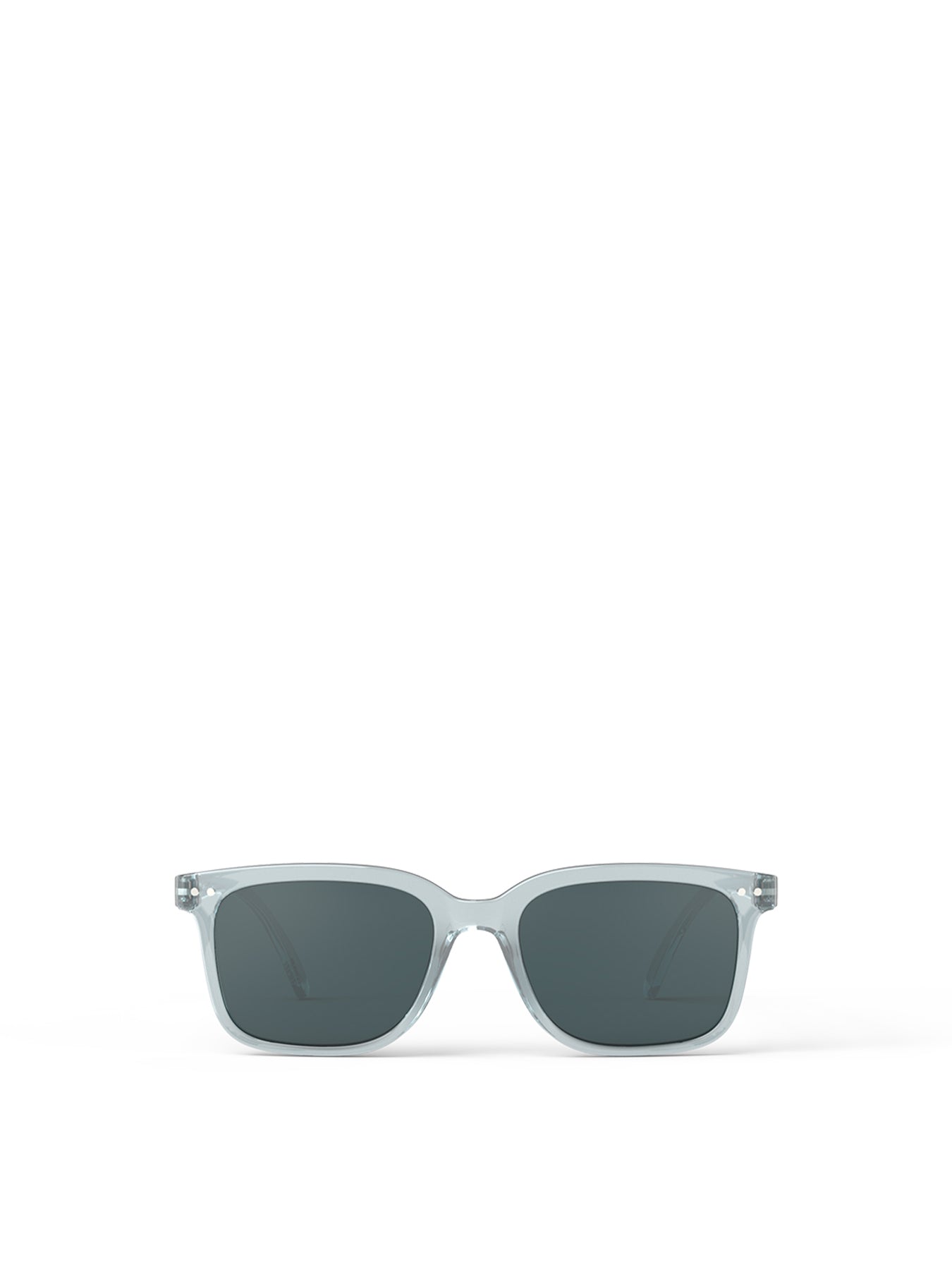 #L Square Sunglasses Frozen Blue