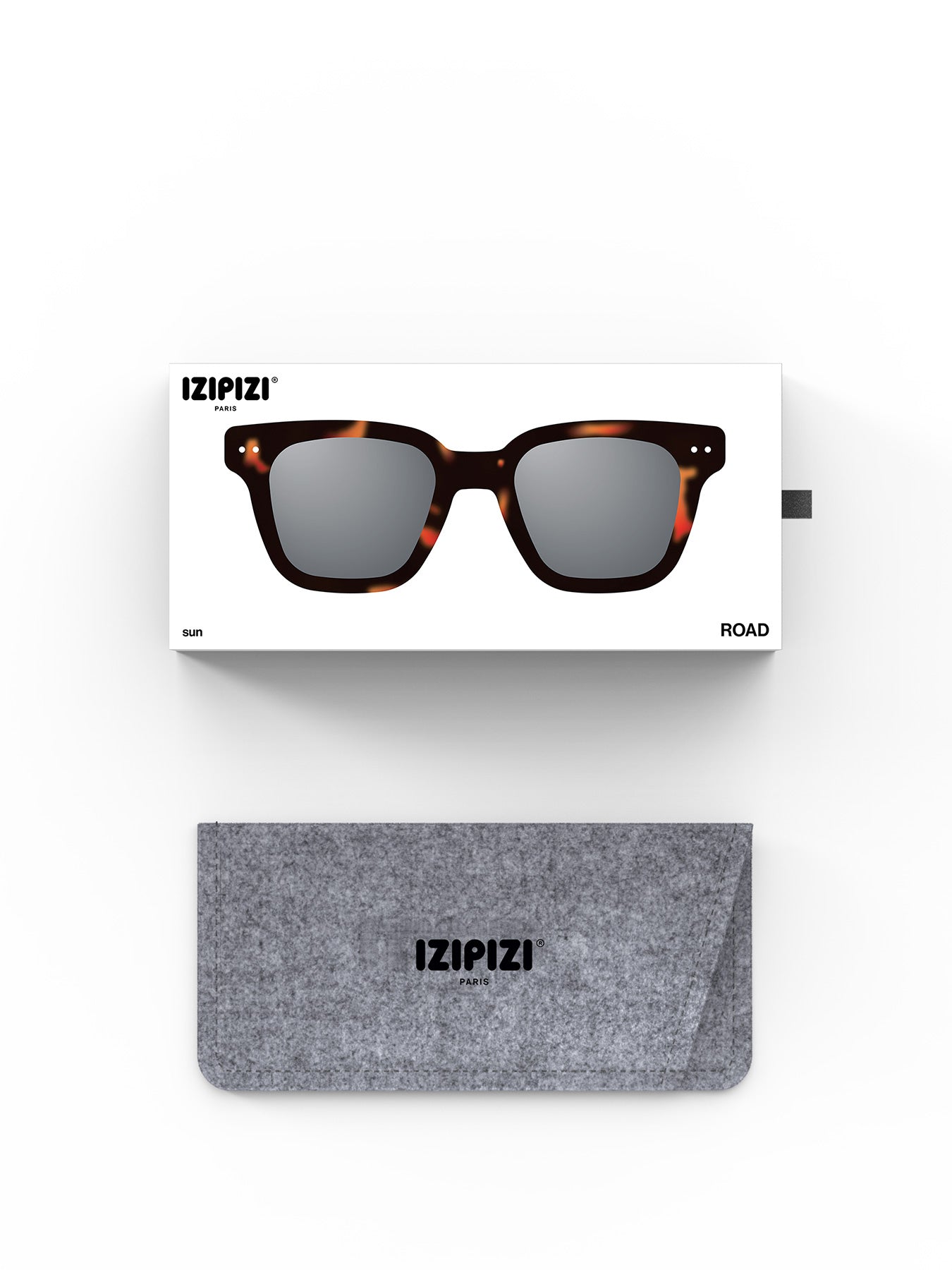 Sun Road Rectangle Sunglasses Tortoise