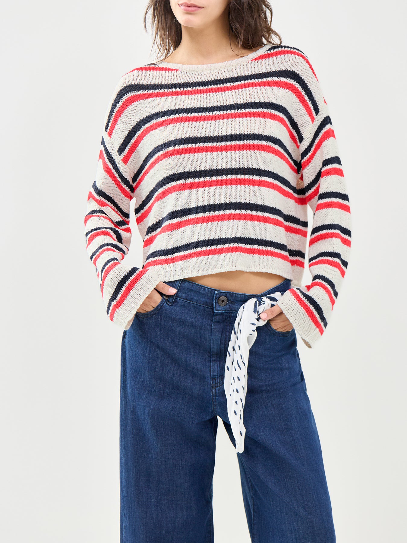 Geena Crew Neck Jumper Multi