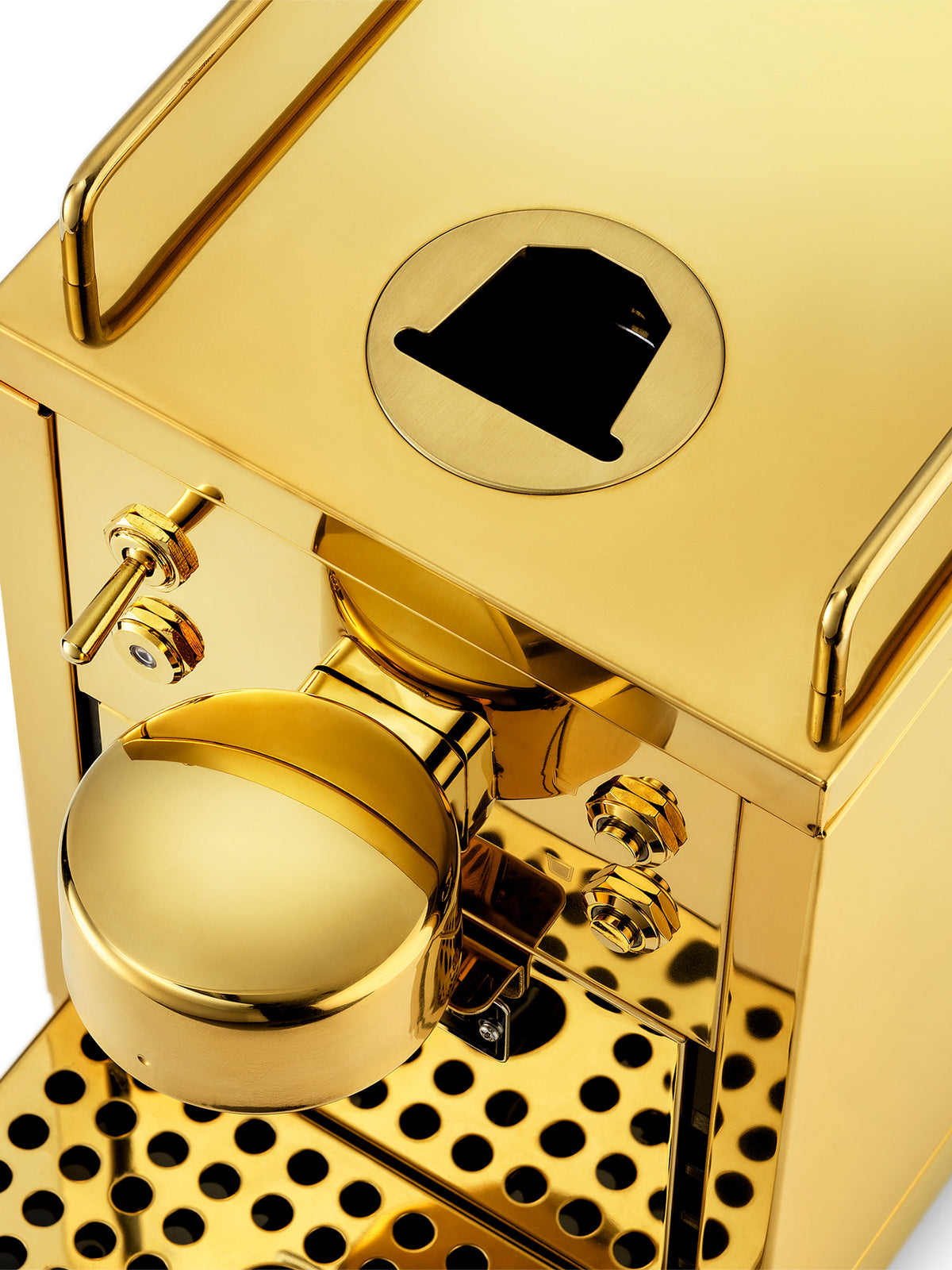 The Original 2.0 Capsule Coffee Machine Brass