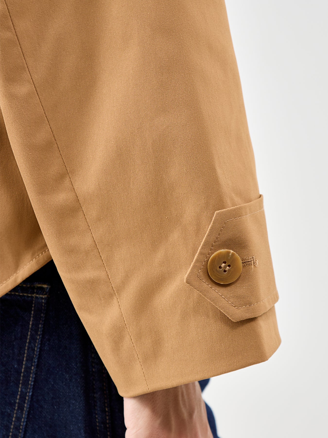 Orchid Life Shacket Brown