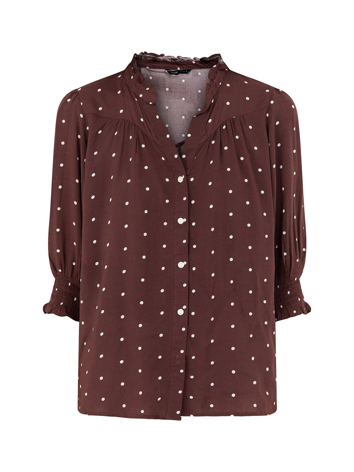 Raya Three-Quarter Sleeve Blouse