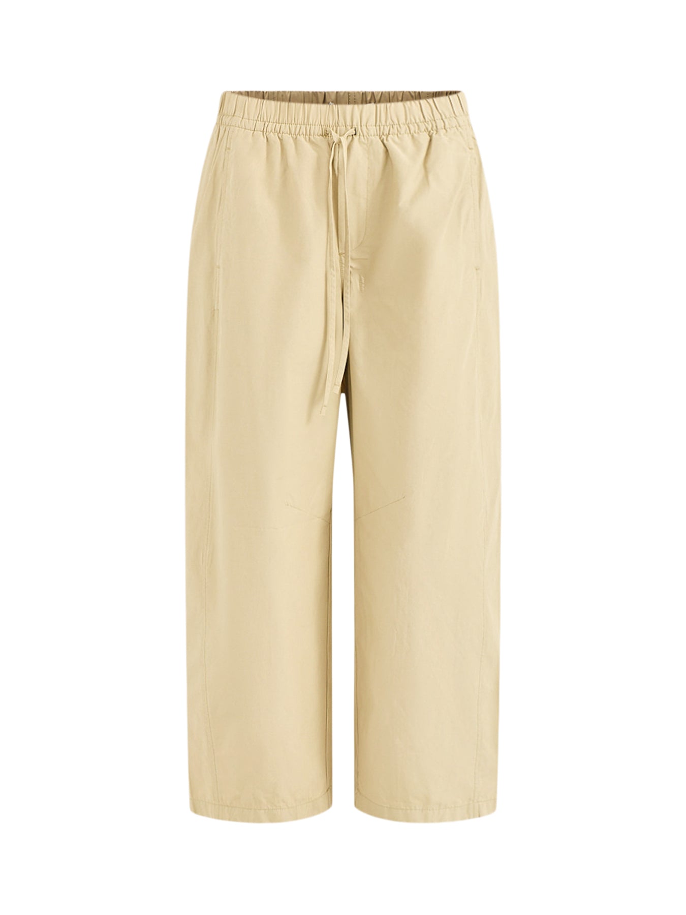 Ayana Cotton-Blend Barrel Trousers