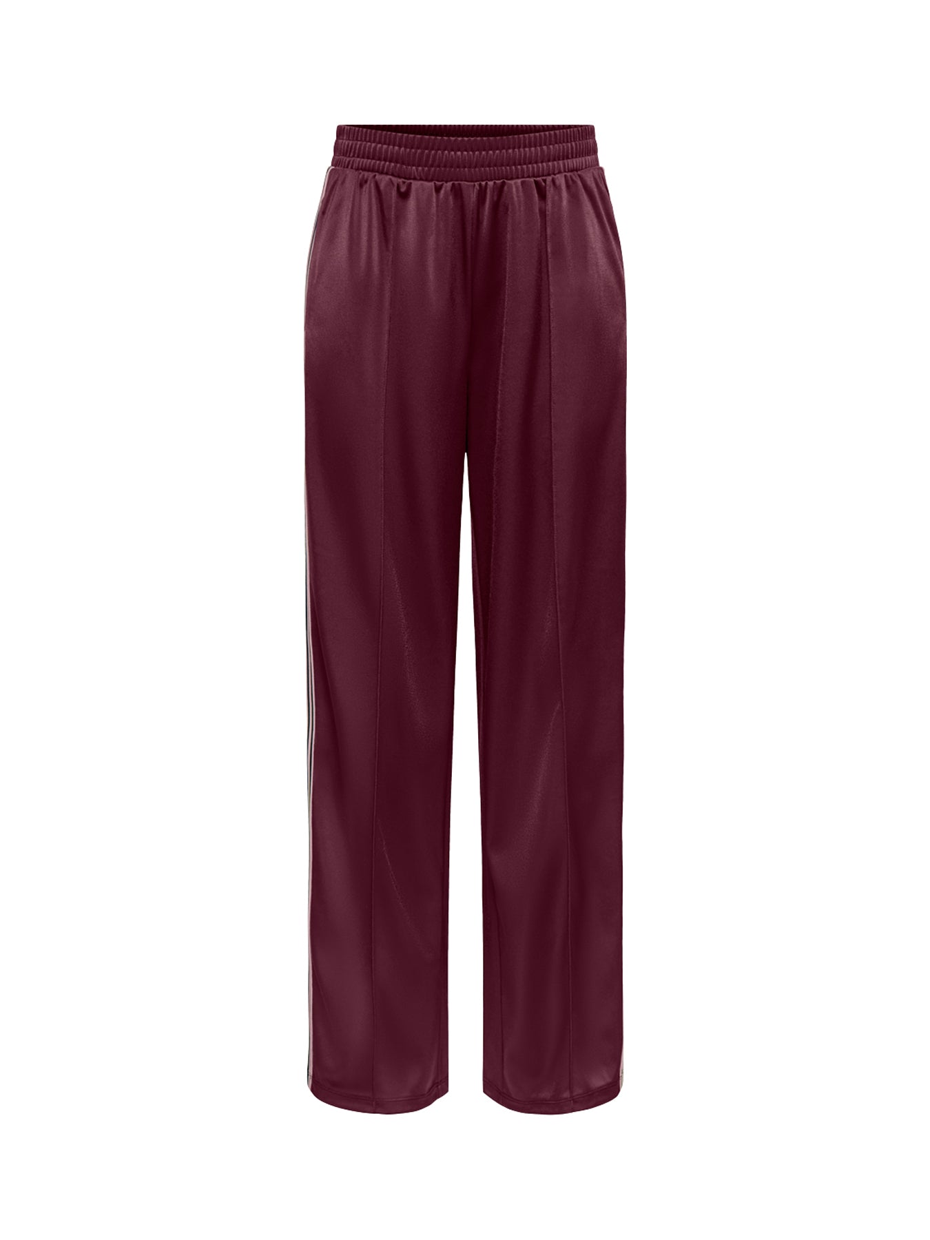 Rox Straight Trousers Burgundy