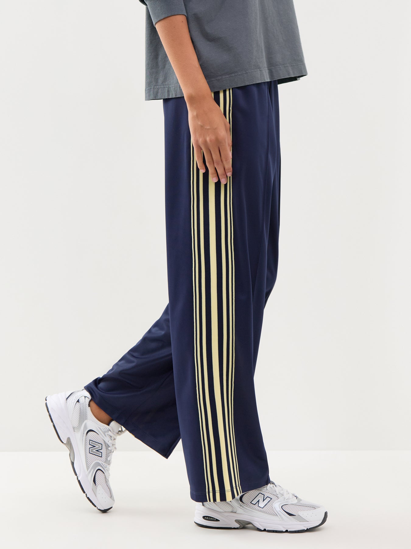 Rox Straight Trousers Navy