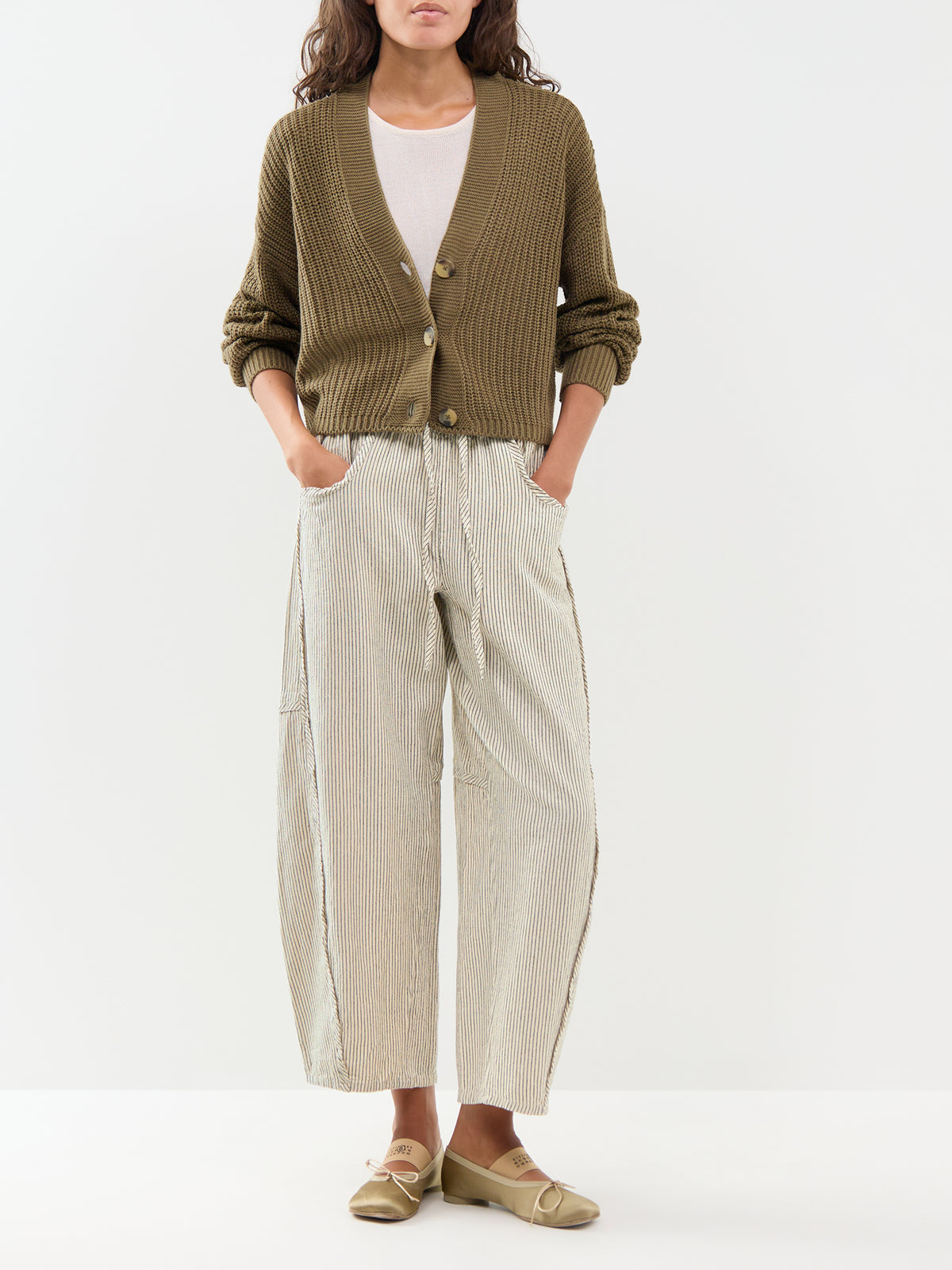 Carol Nice Cardigan Brown
