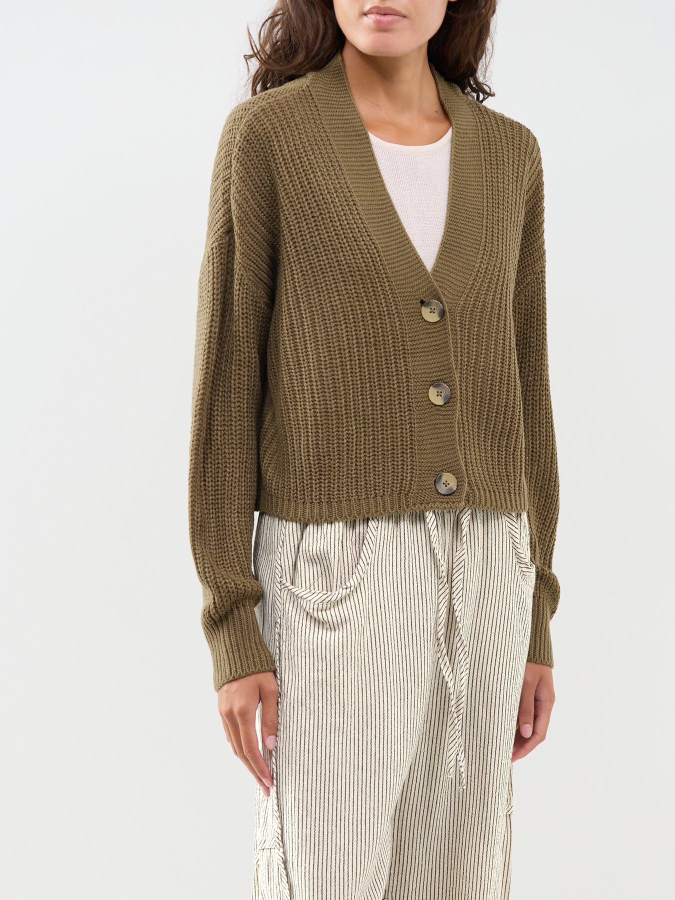 Carol Nice Cardigan Brown