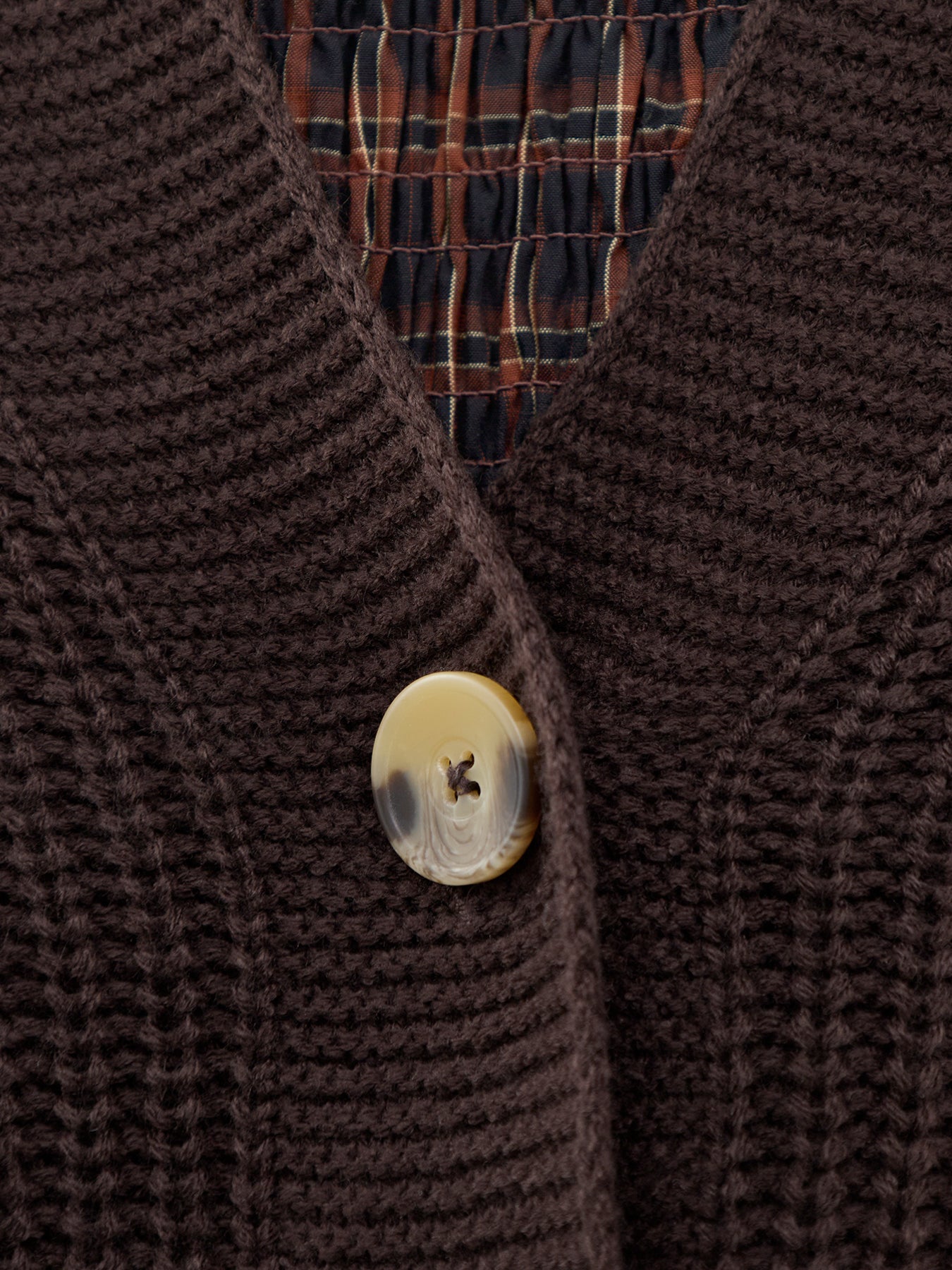 Carol Nice Cardigan Brown
