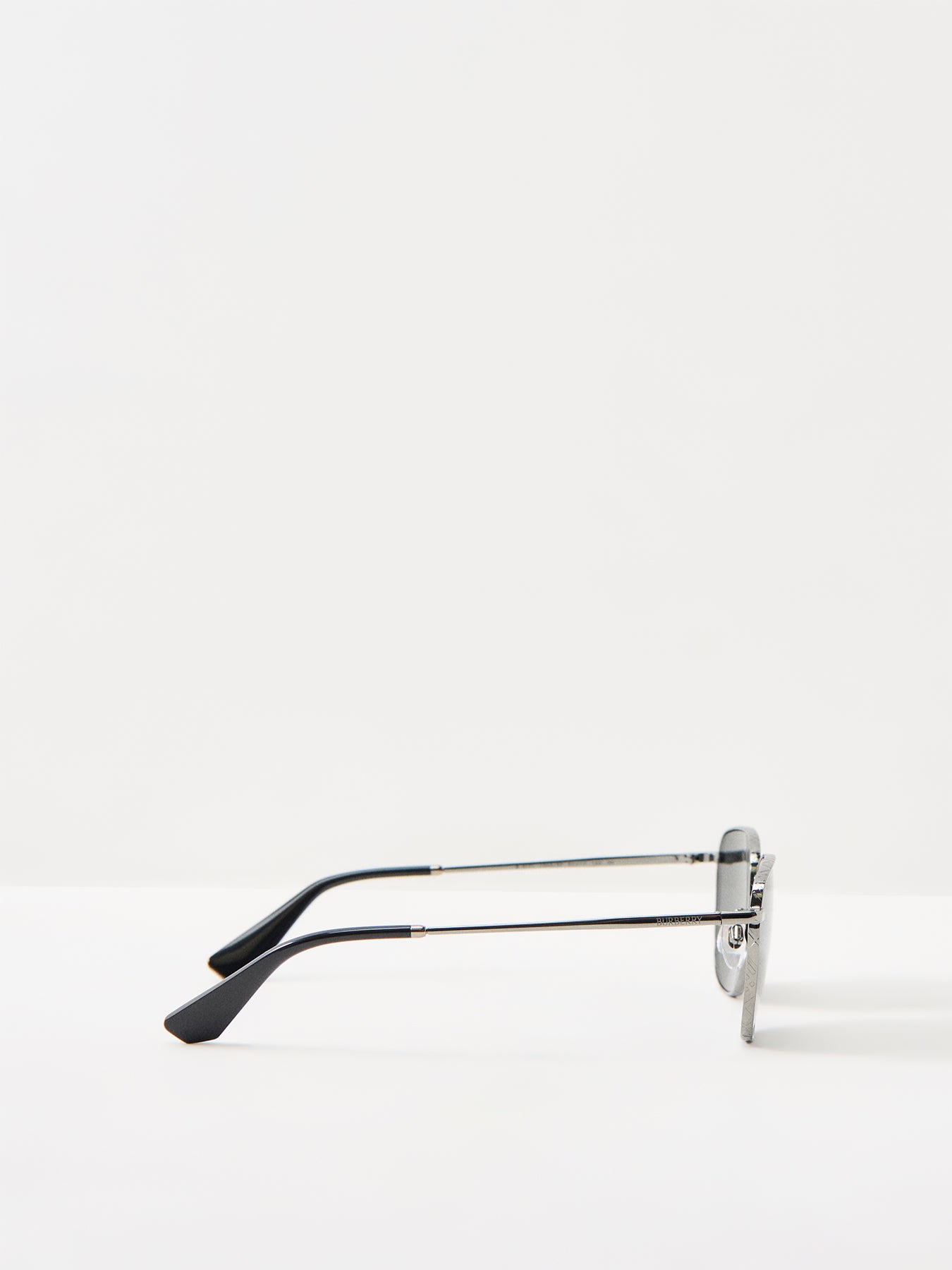 0BE3171 Metal Round Sunglasses Grey