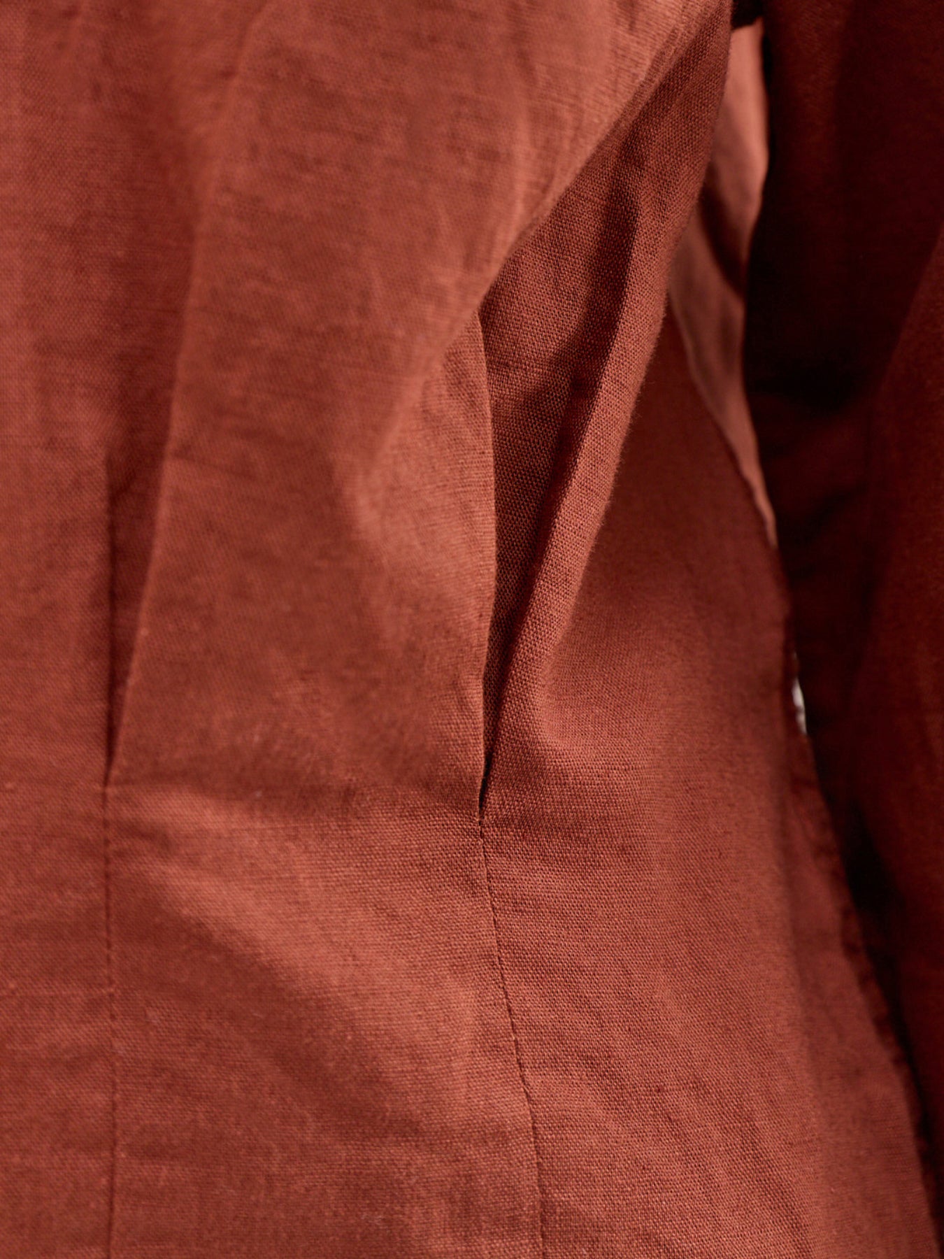 Cleo Cropped Shirt Red
