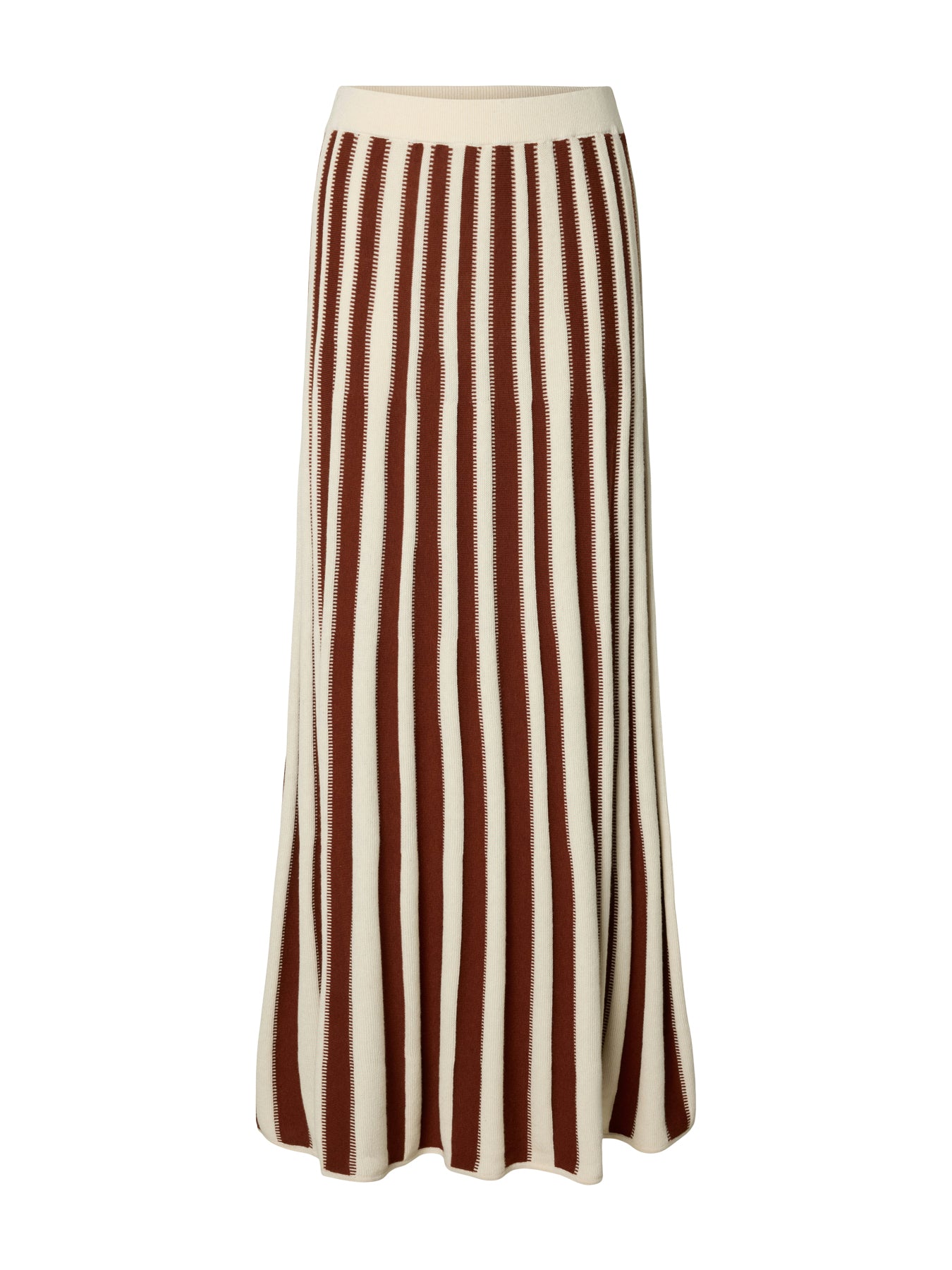 Lina High Waisted Knit Maxi Skirt Multi