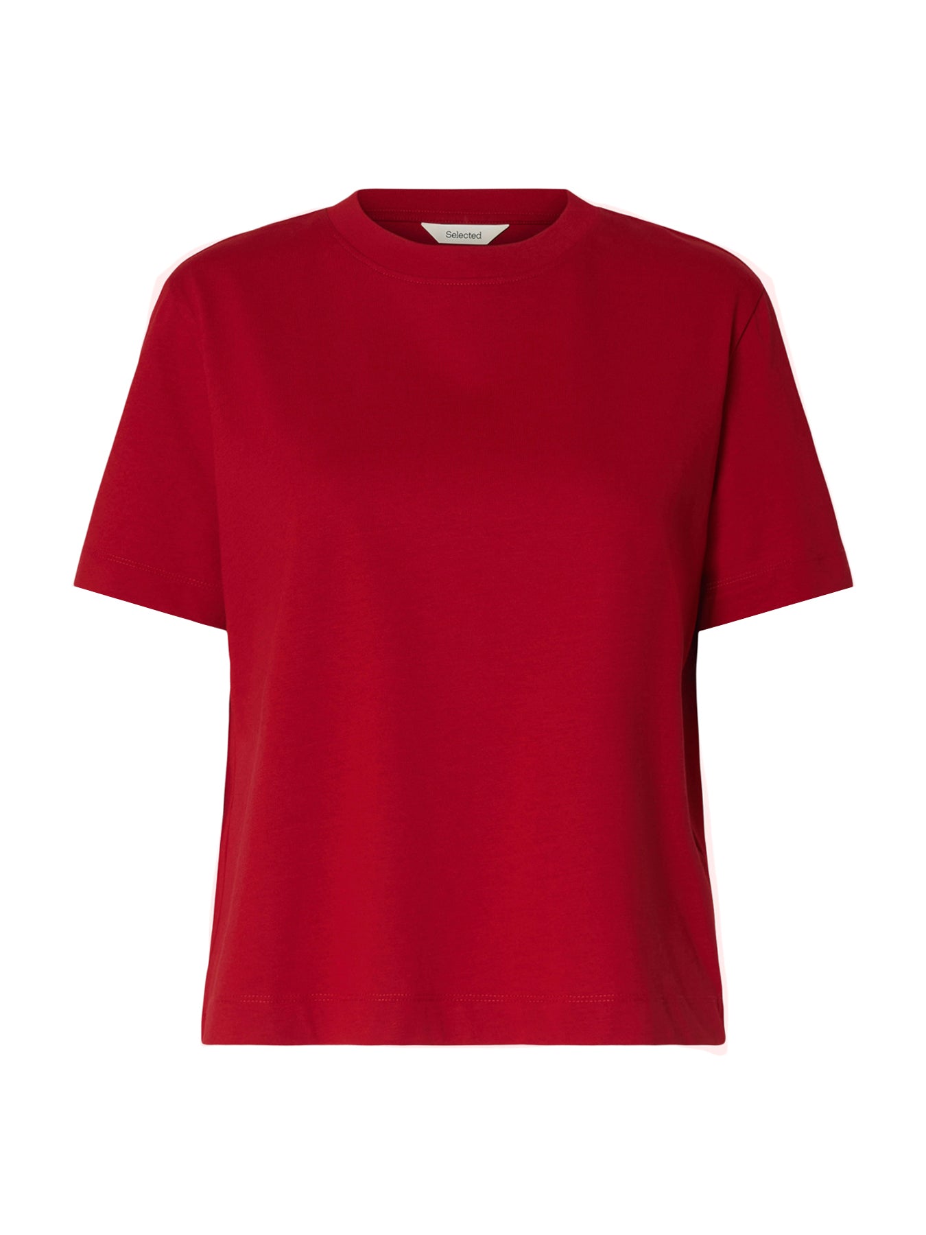 Essential Boxy T-Shirt Red