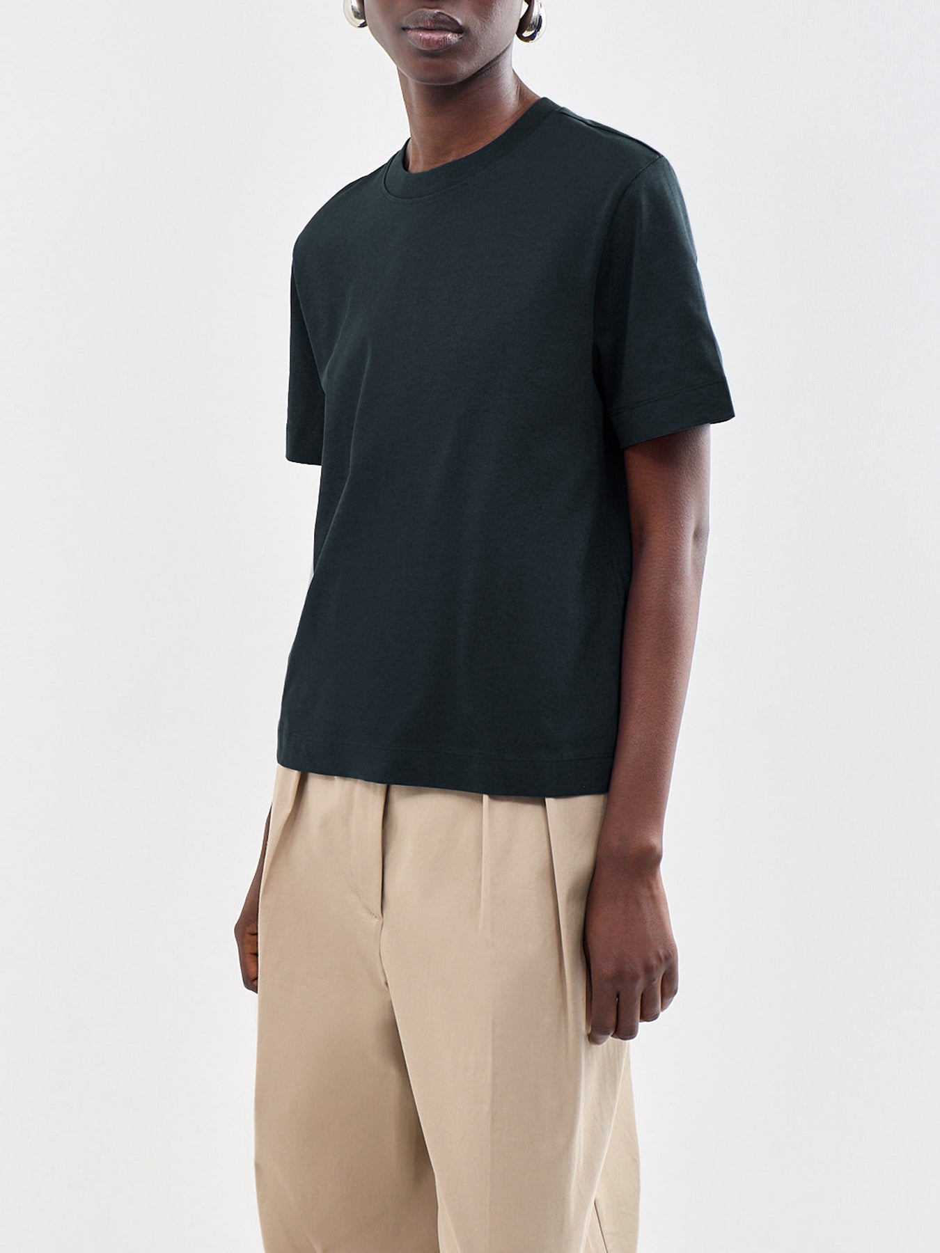 Essential Boxy T-Shirt Navy